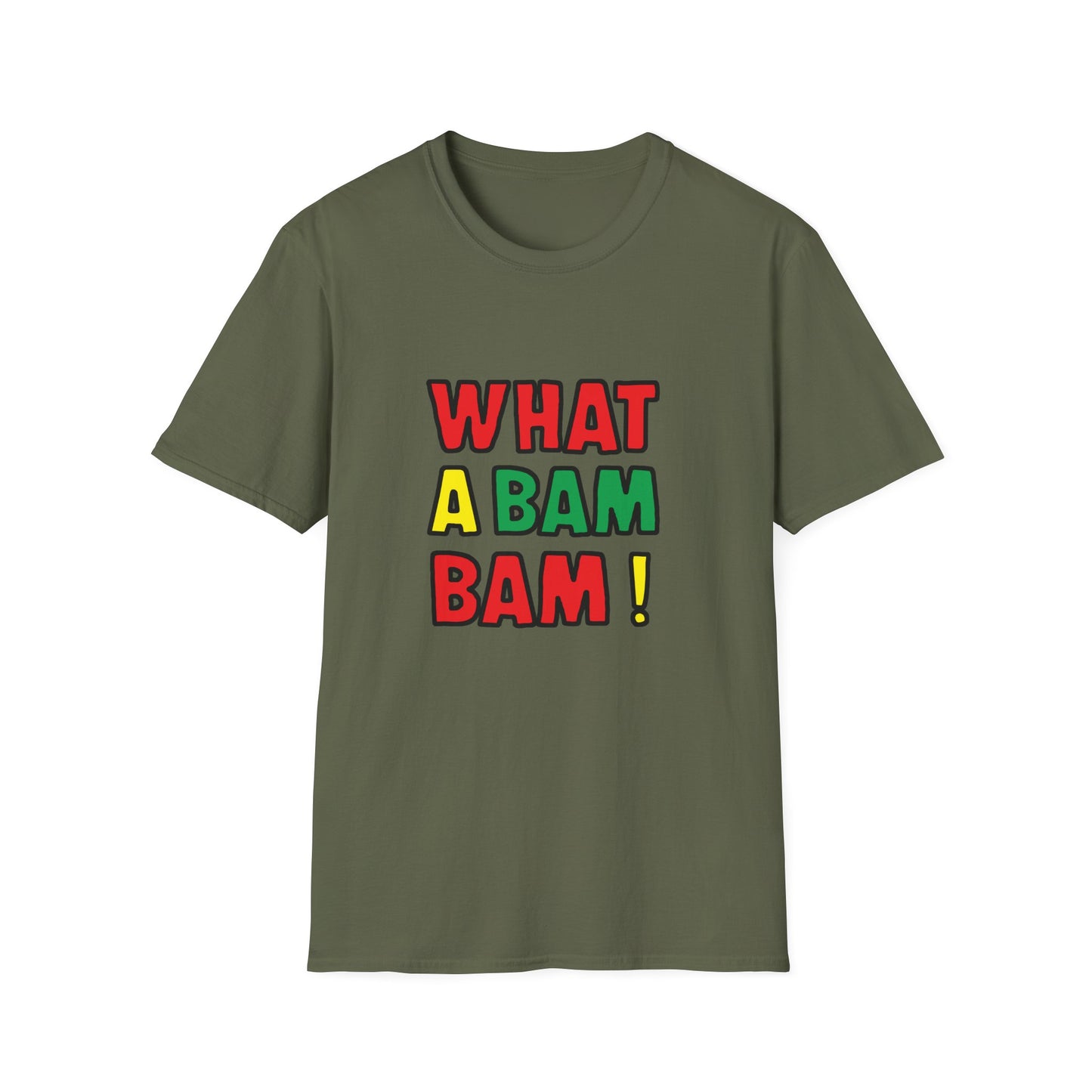 What a Bam Bam T-Shirt | Unisex Softstyle