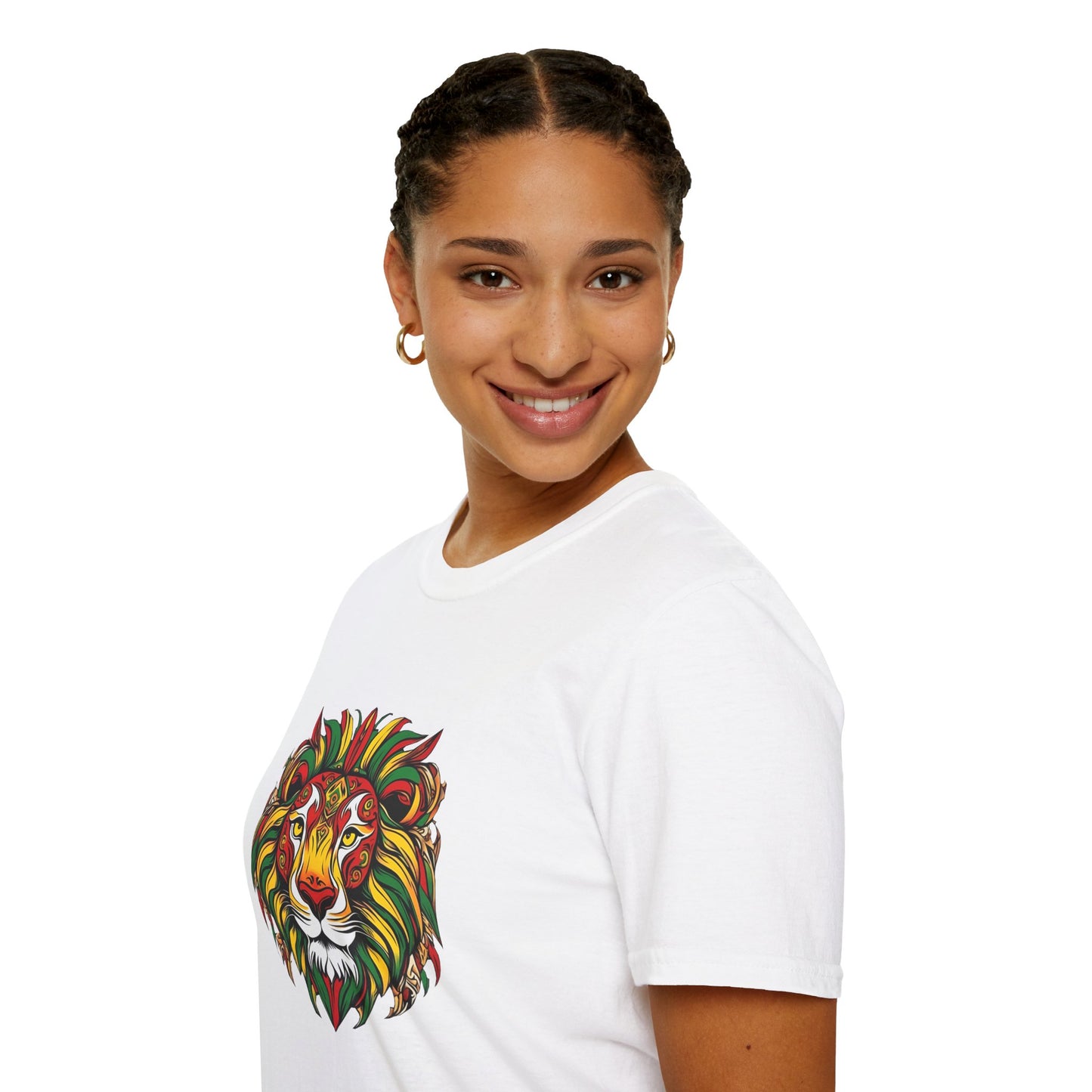 Reggae Lion T-Shirt | Unisex Softstyle