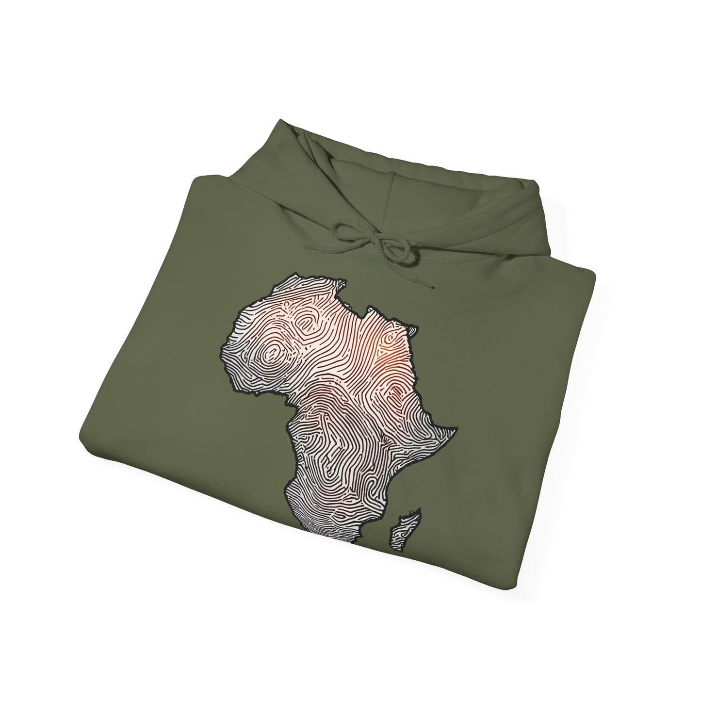 Z Fingerprint Africa Hoodie - Unisex Heavy Blend™