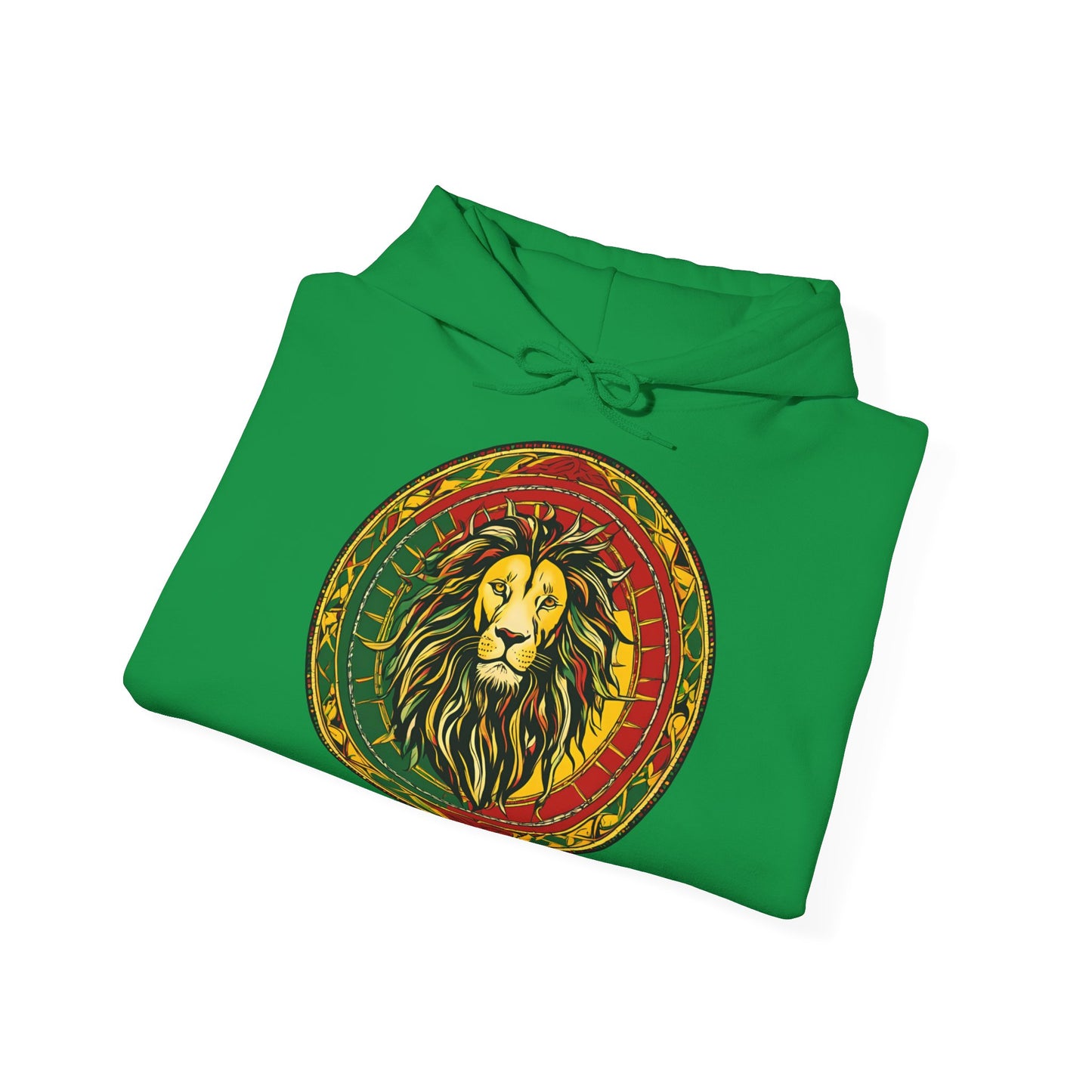 Reggae Lion Hooded Sweatshirt | Unisex Heavy Blend™
