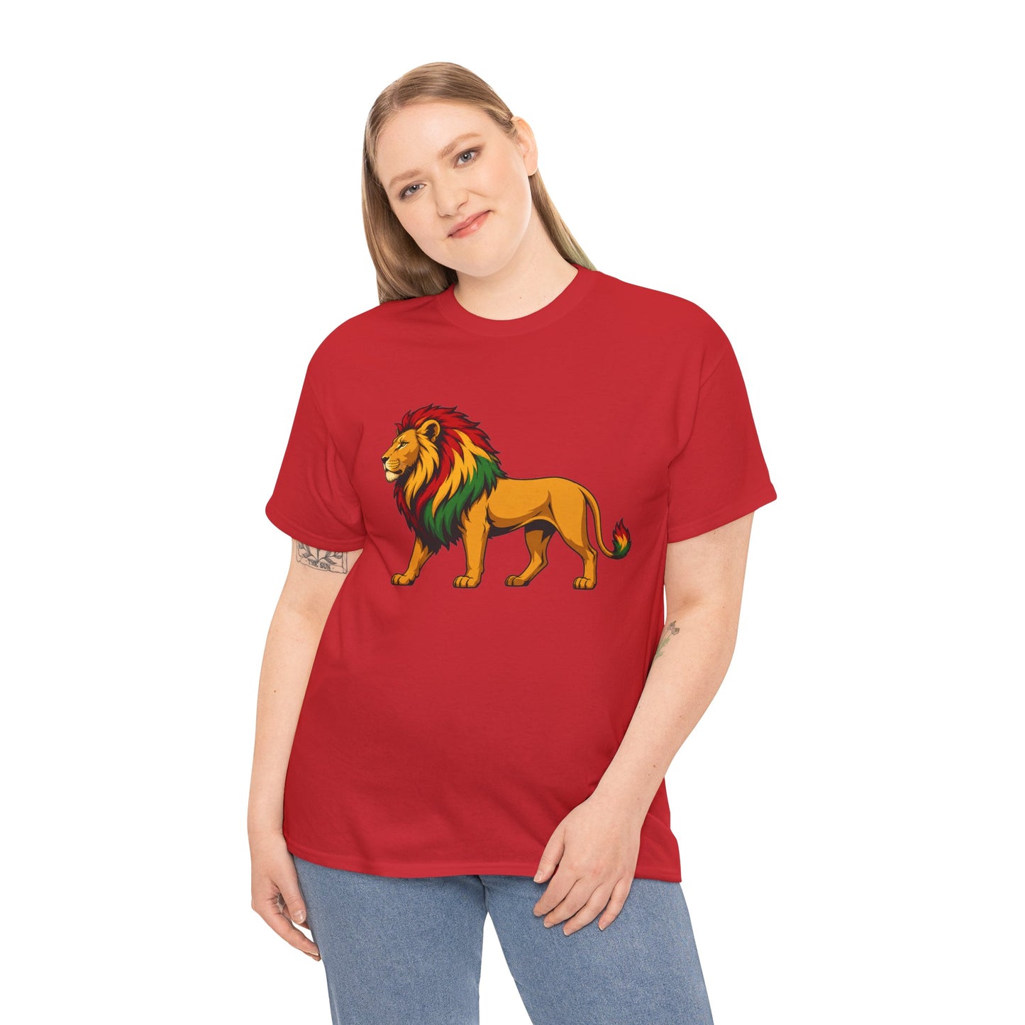 Rasta Mane Lion T-Shirt — Reggae Pride Graphic Tee