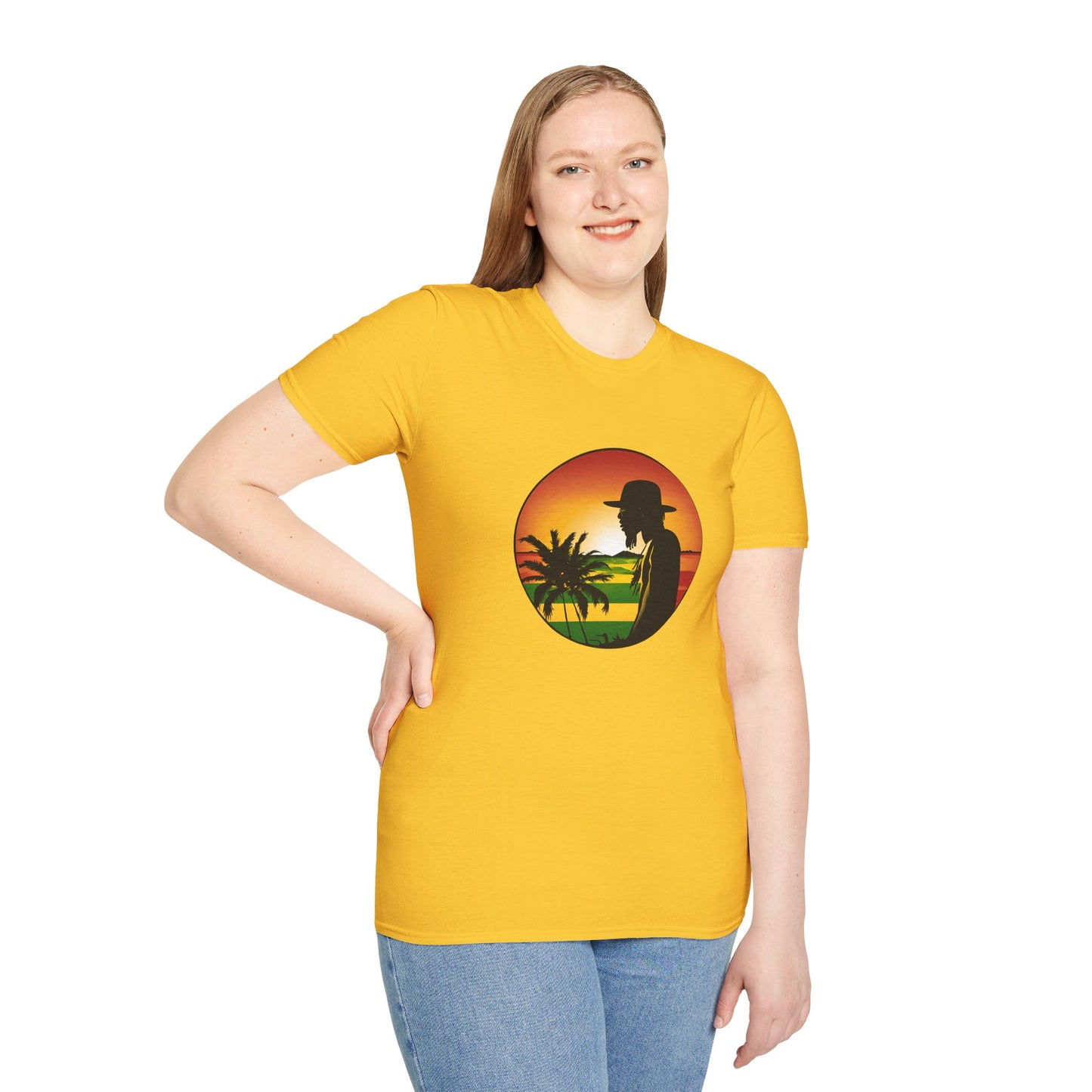 Sunset Reggae T-Shirt | Unisex Softstyle