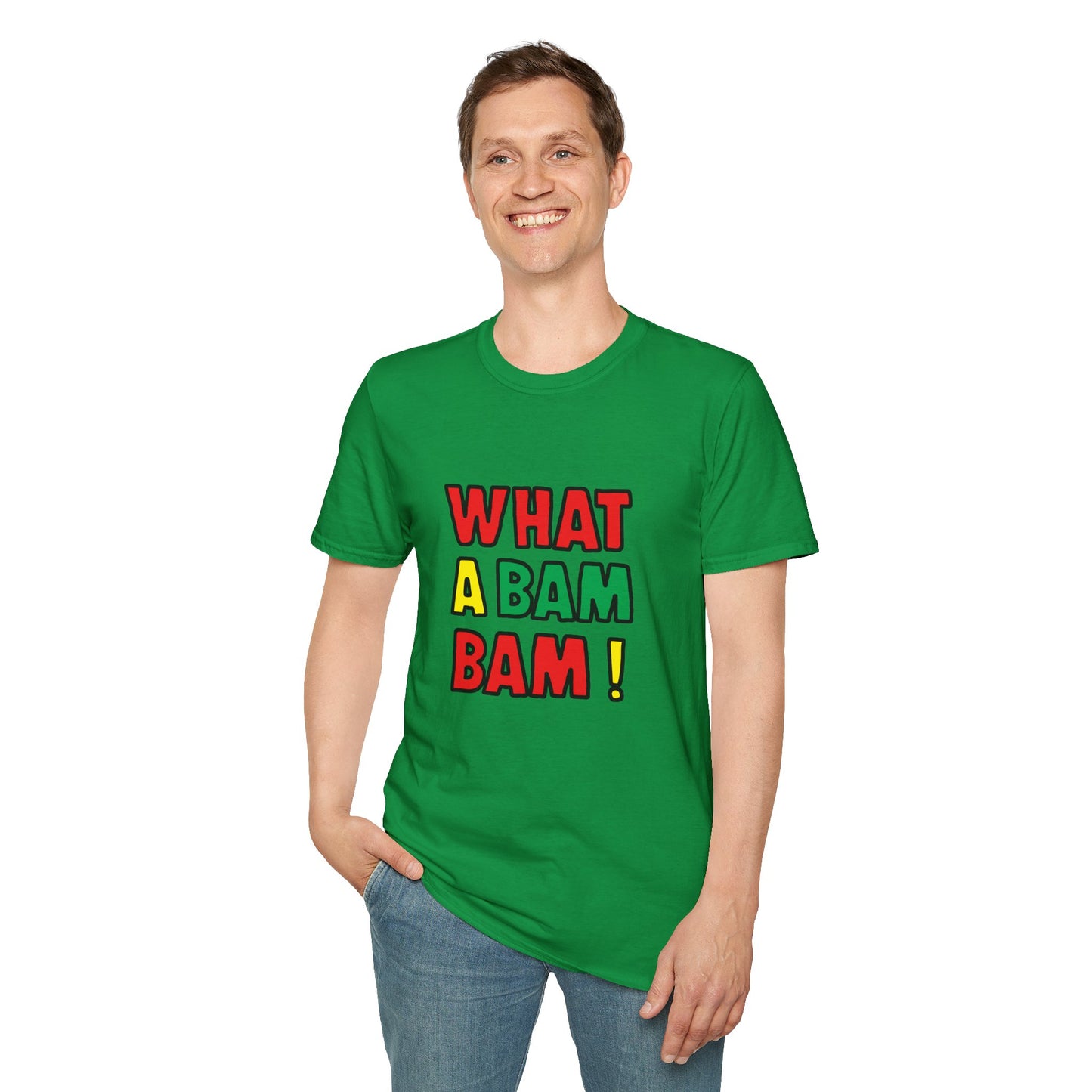 What a Bam Bam T-Shirt | Unisex Softstyle