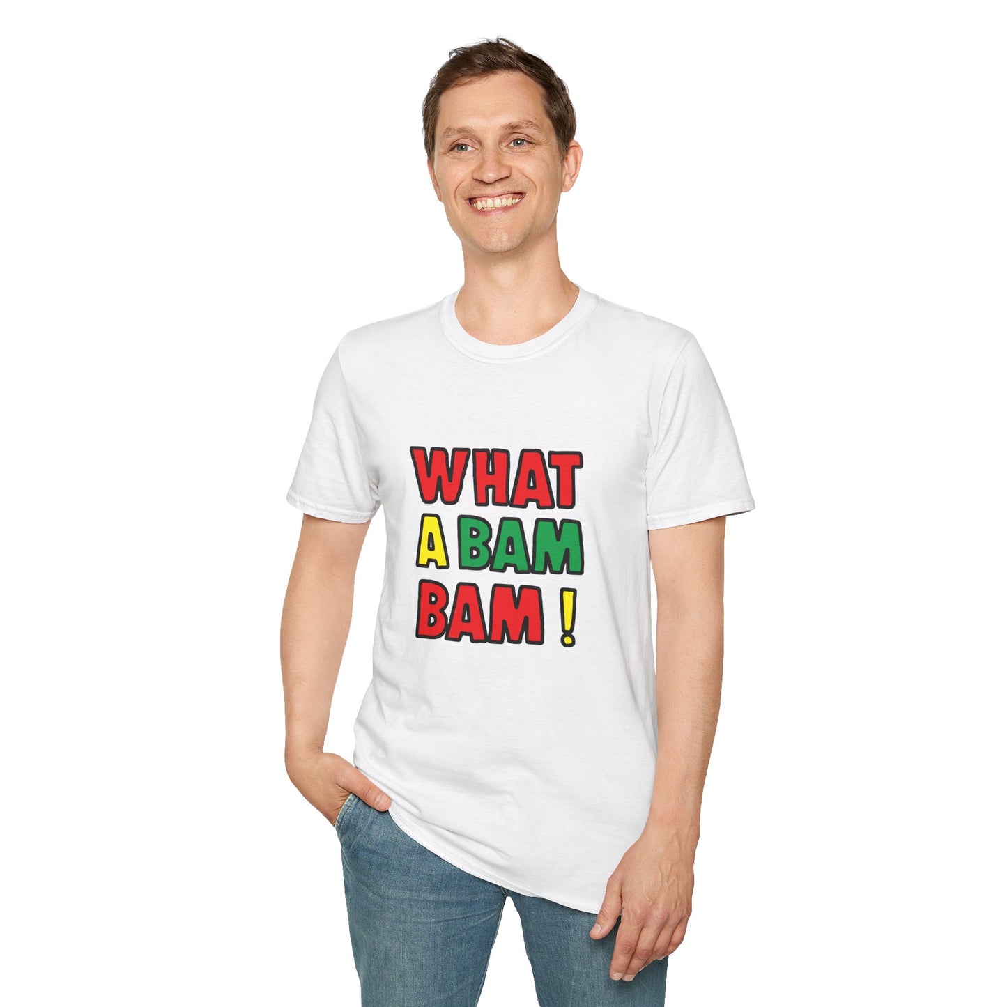What a Bam Bam T-Shirt | Unisex Softstyle