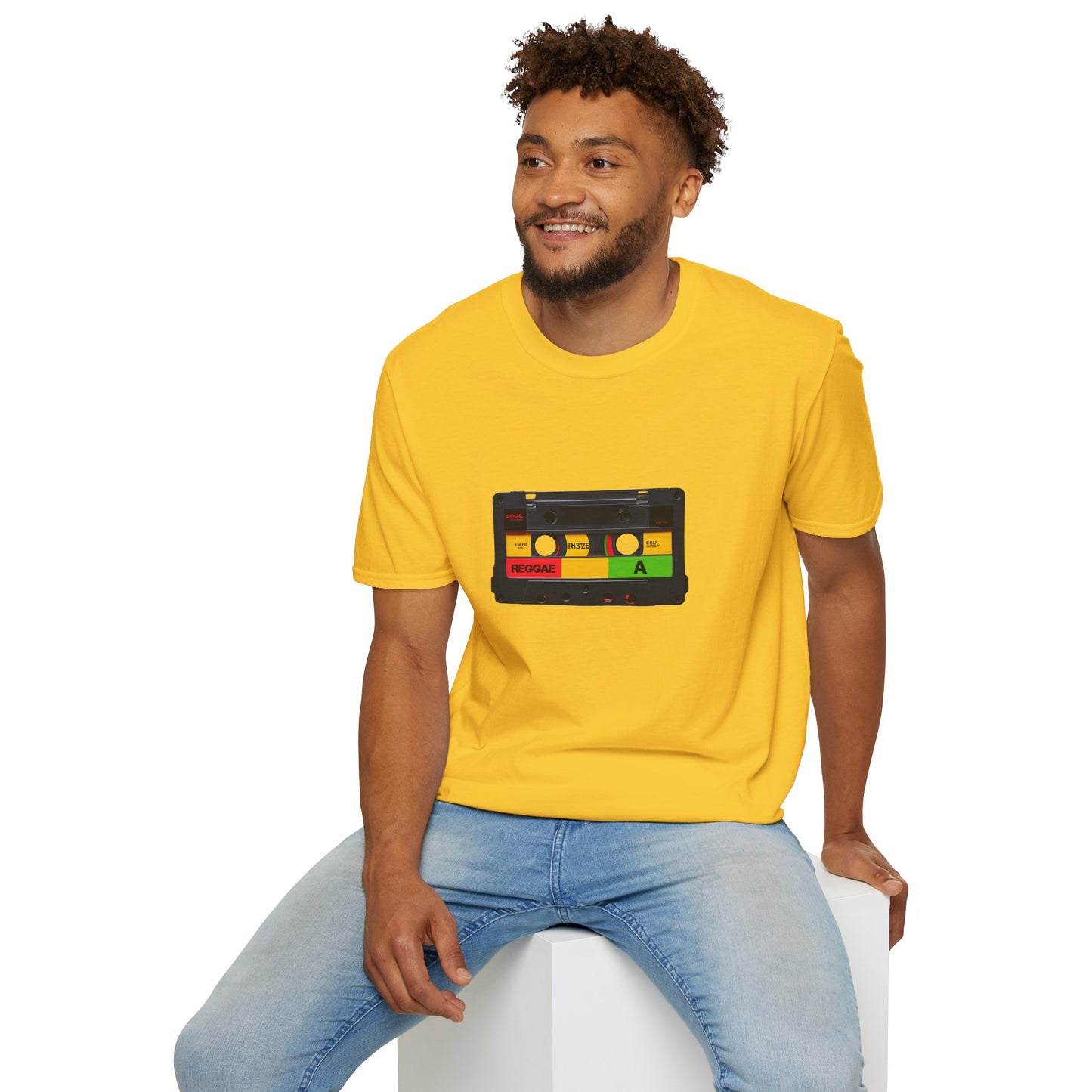 Cassette Tape Reggae T-Shirt | Unisex Softstyle