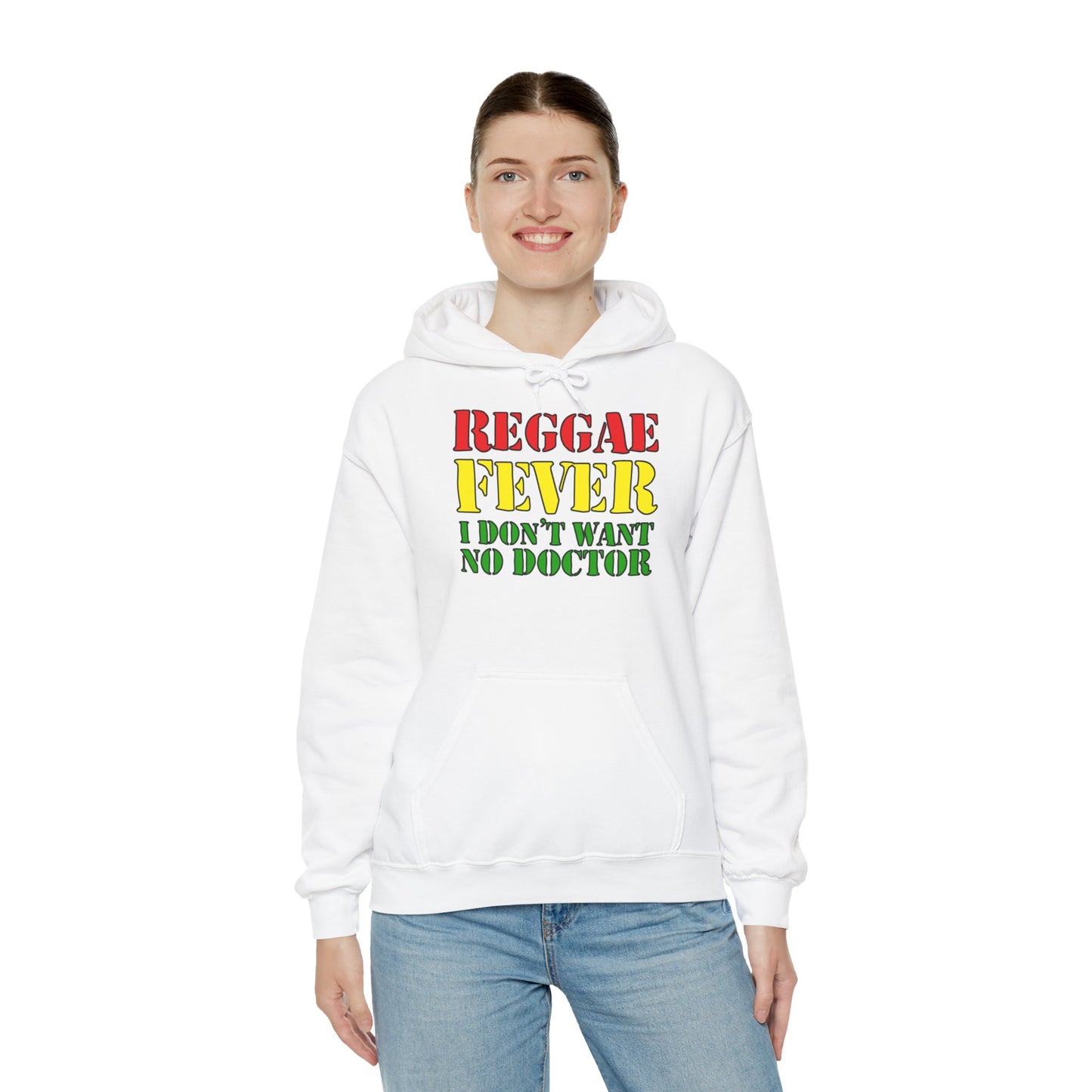 Reggae Fever Hooded Sweatshirt | Unisex Heavy Blend™