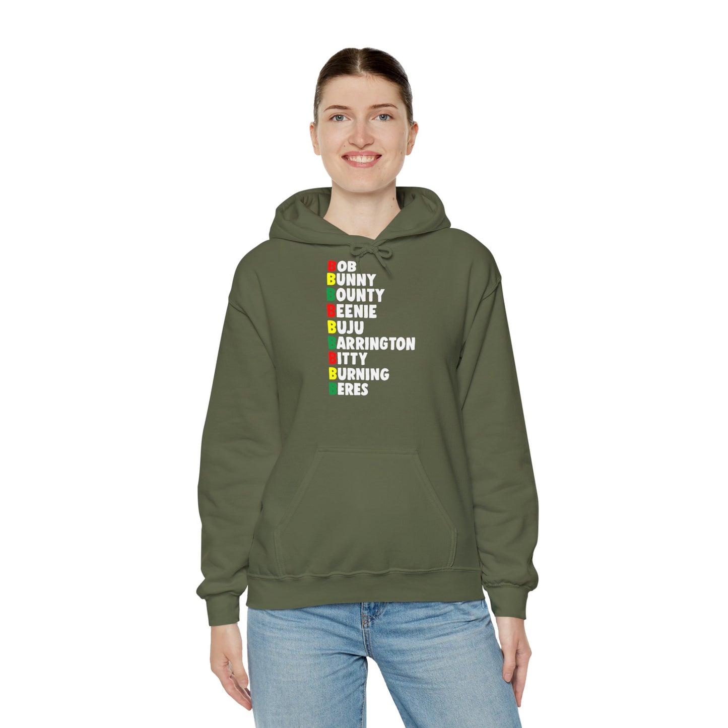 Sweatshirt Reggae Artists B Hooded - Unisex Heavy Blend™