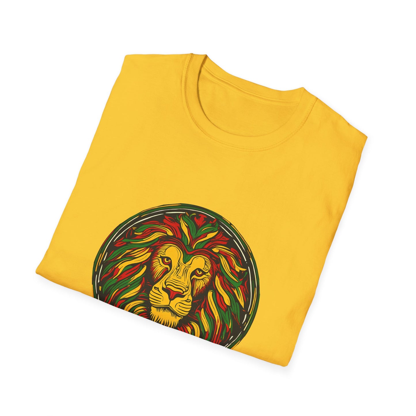 Lion Reggae T-Shirt | Unisex Softstyle