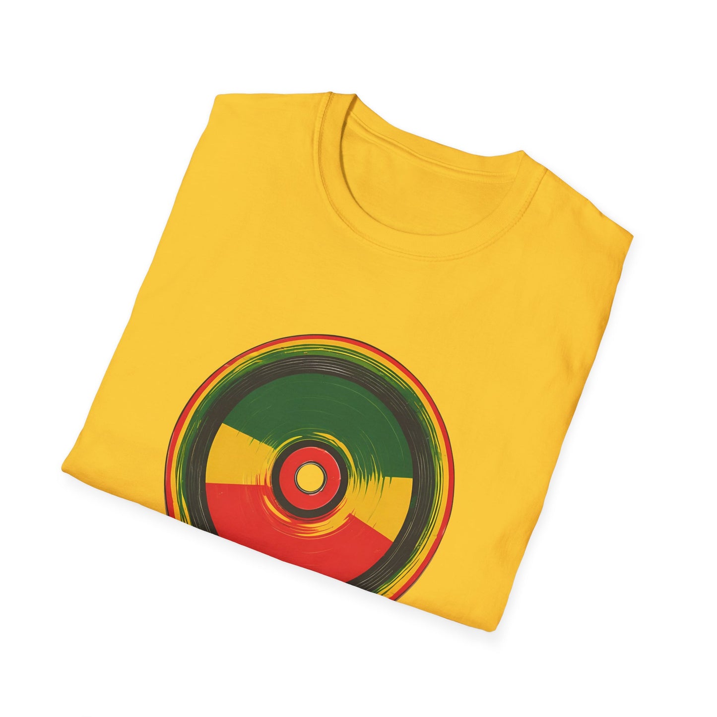 Reggae Retro Vinyl T-Shirt | Unisex Softstyle