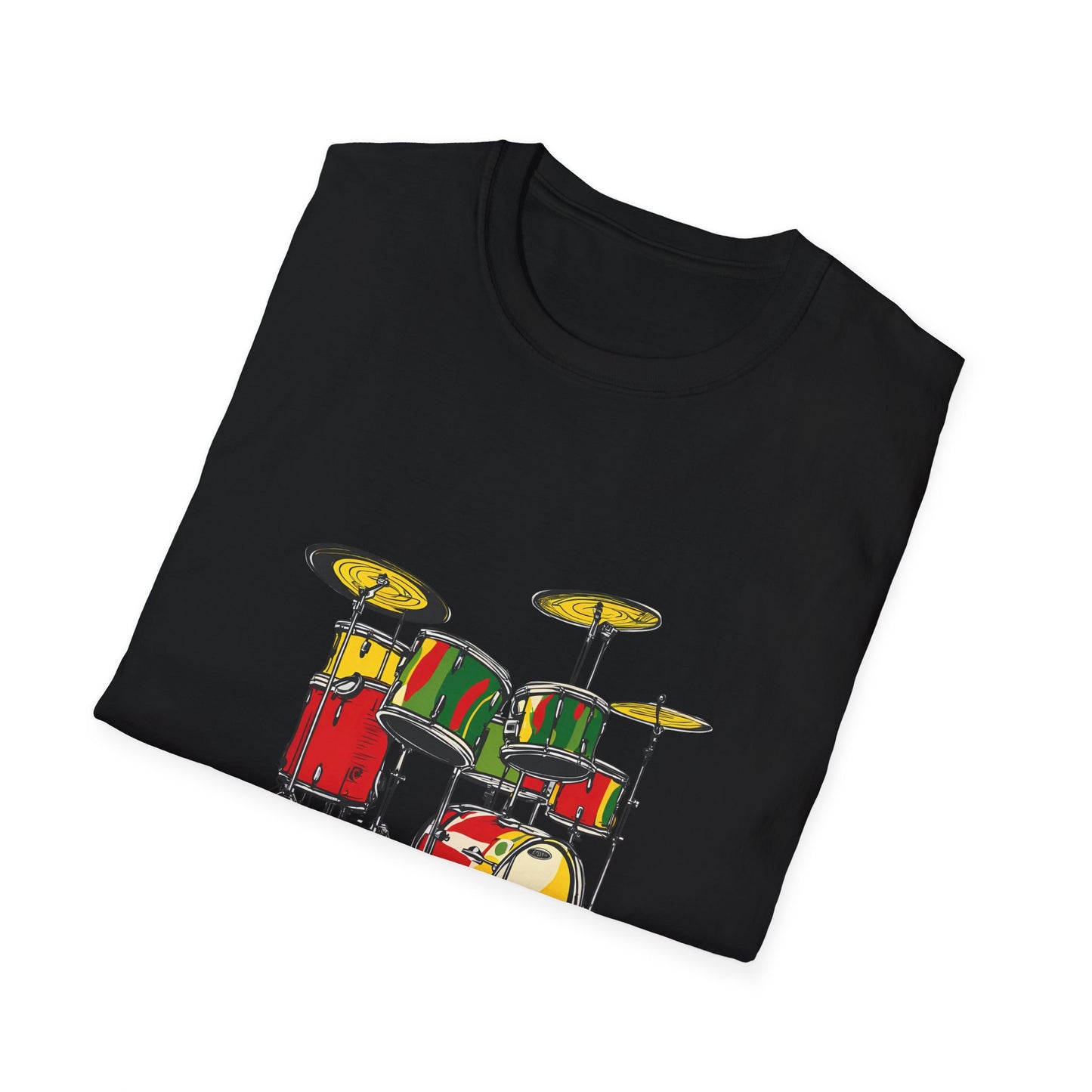 Reggae Drumkit T-Shirt | Softsyle Unisex