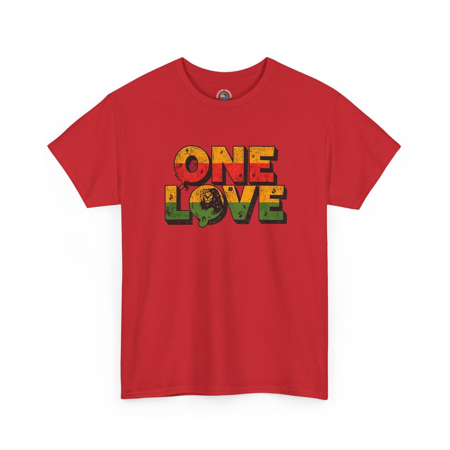 One Love T‑Shirt — Rasta Reggae Graphic Tee