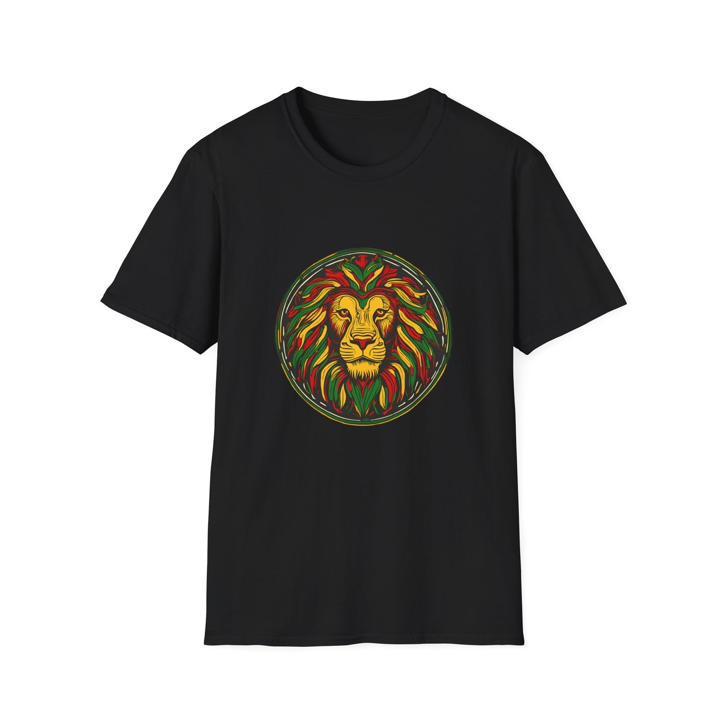 Lion Reggae T-Shirt | Unisex Softstyle