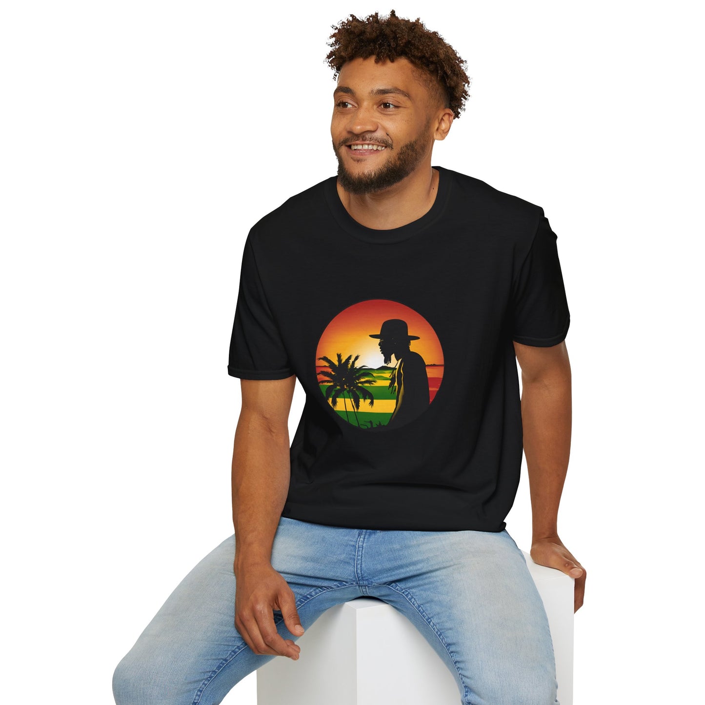 Sunset Reggae T-Shirt | Unisex Softstyle