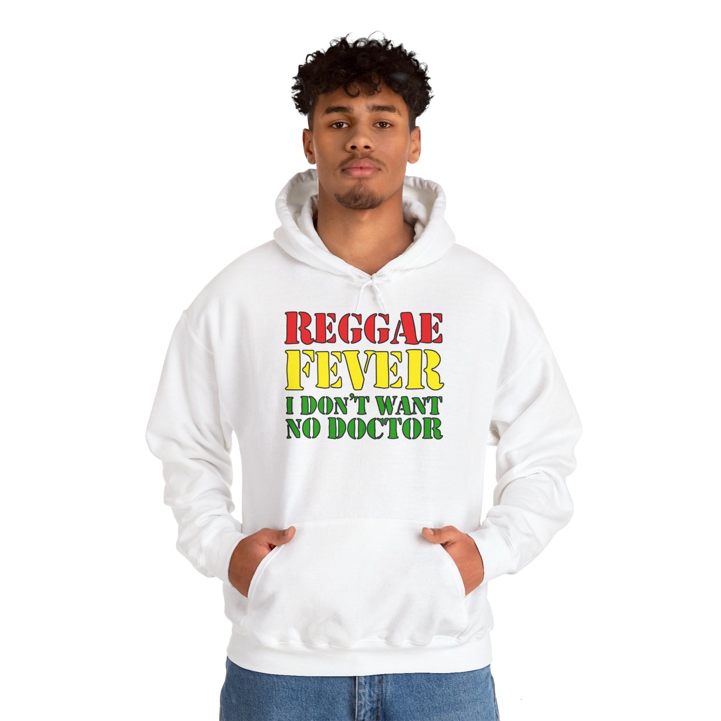 Reggae Fever Hooded Sweatshirt | Unisex Heavy Blend™