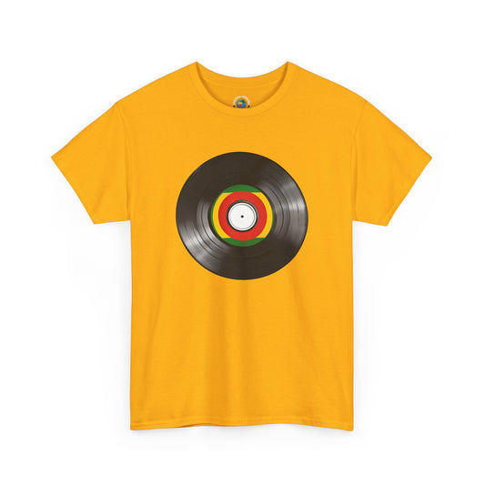 Vinyl Record Tee — Retro Music Record Graphic T-Shirt