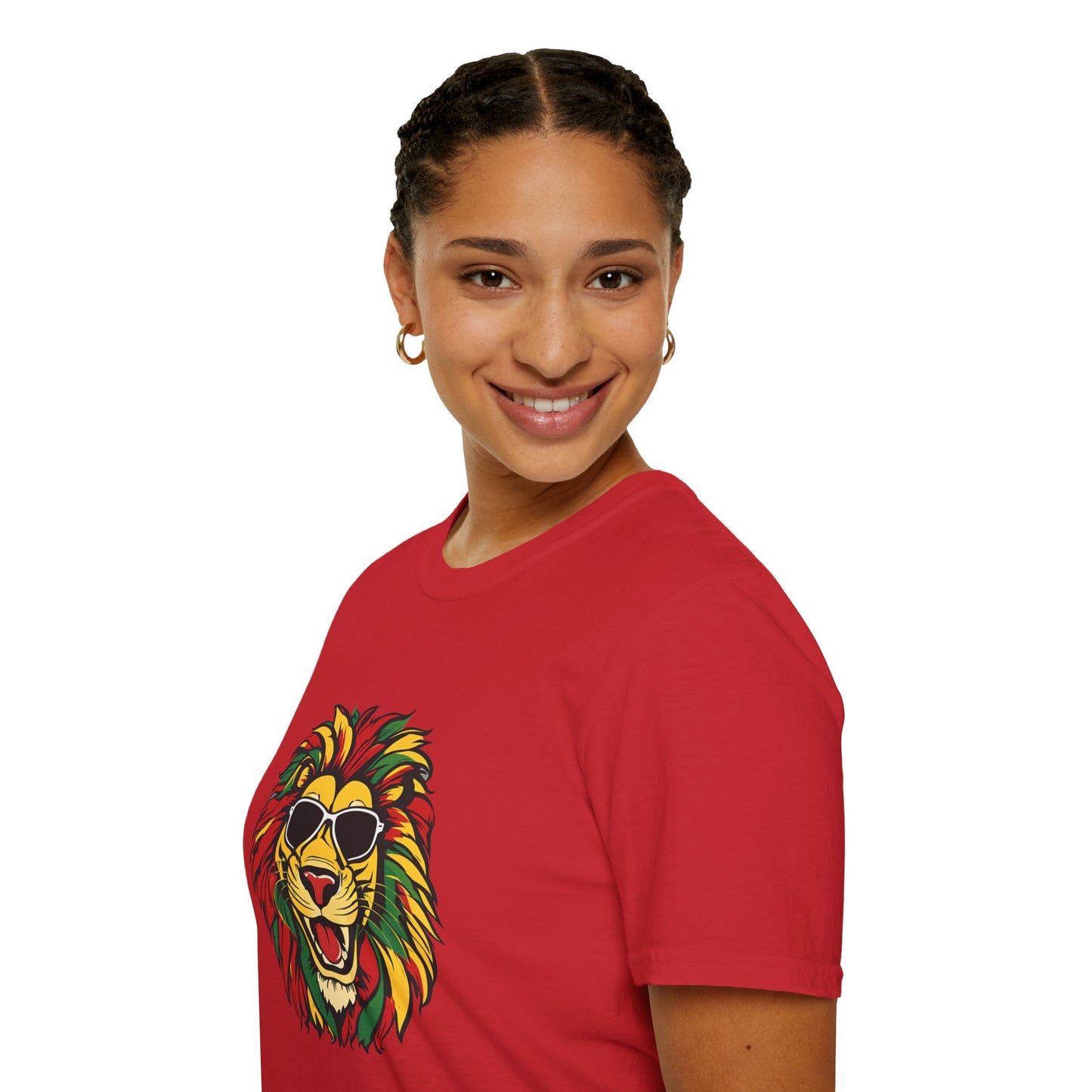 Reggae Lion T-Shirt | Unisex Softstyle