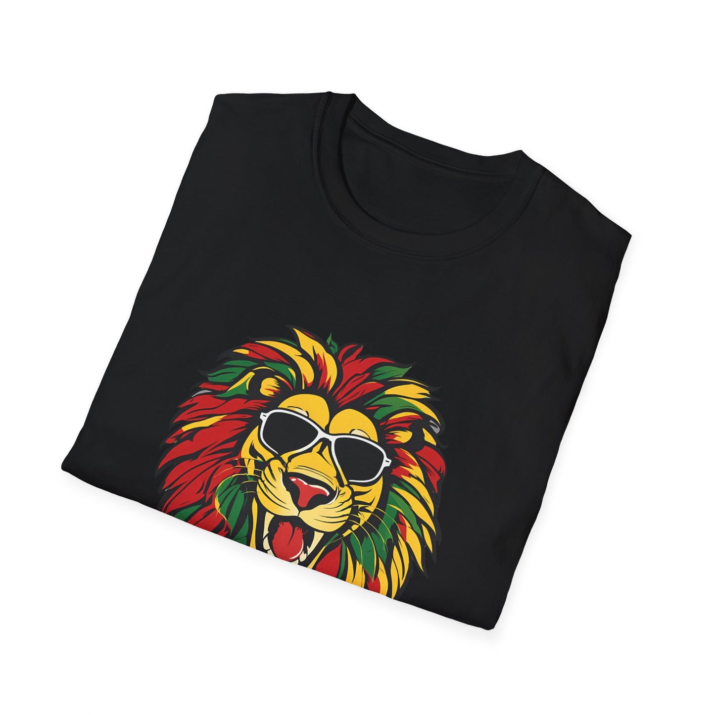 Reggae Lion T-Shirt | Unisex Softstyle