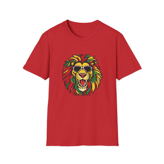 Reggae Lion T-Shirt | Unisex Softstyle