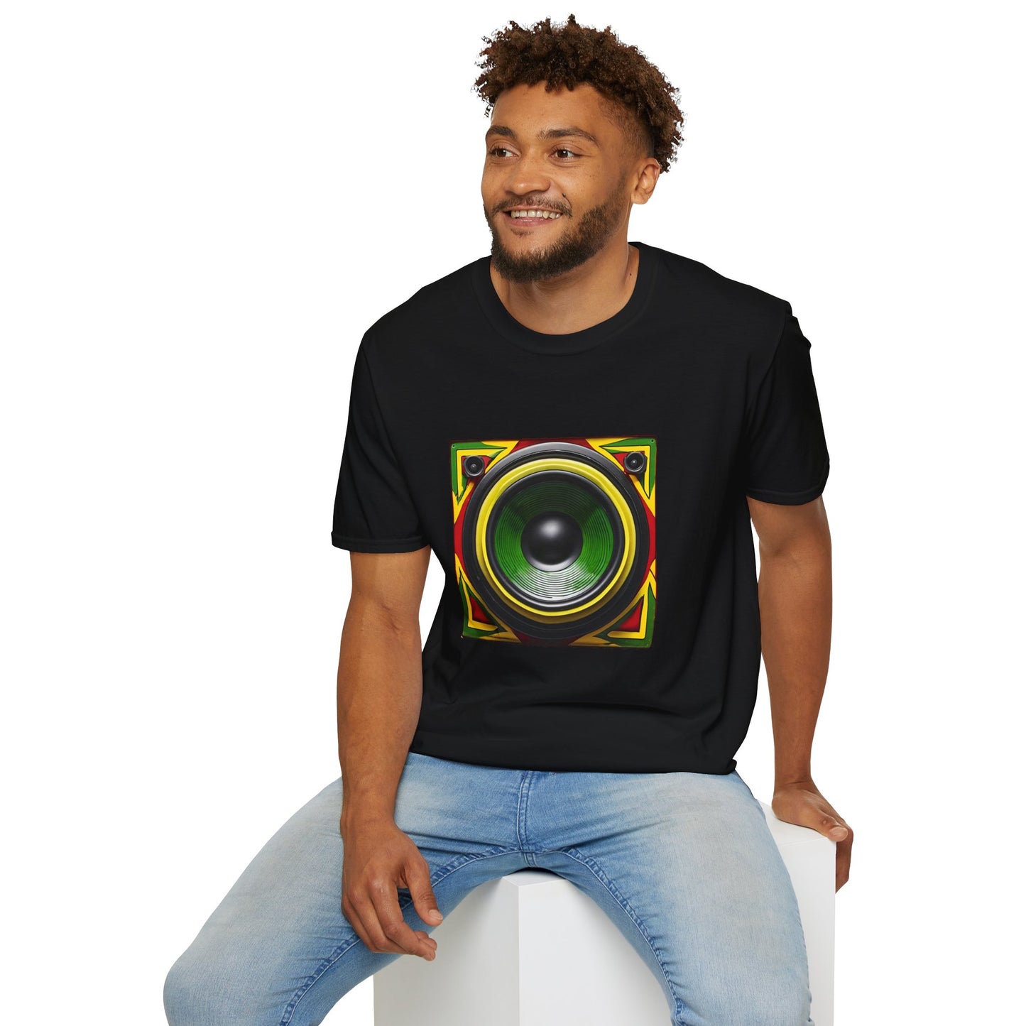 Reggae Speaker T-Shirt | Unisex Softstyle