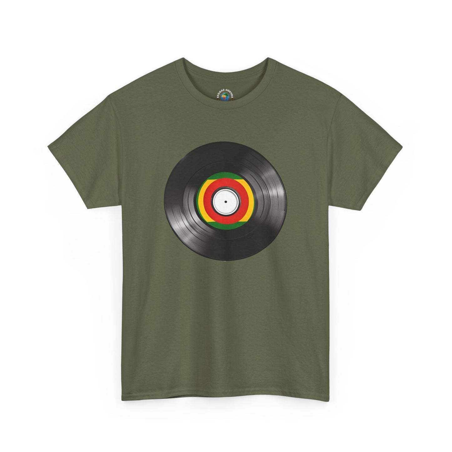 Vinyl Record Tee — Retro Music Record Graphic T-Shirt