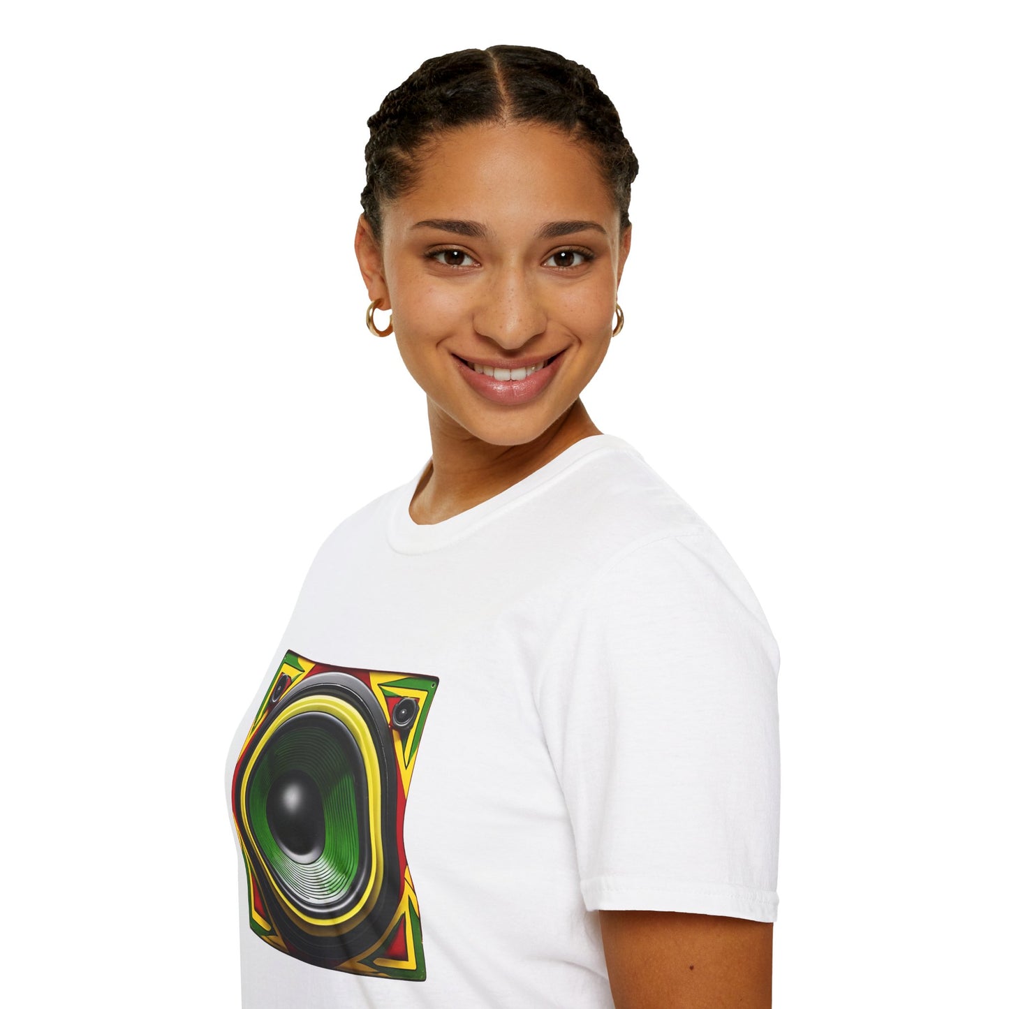 Reggae Speaker T-Shirt | Unisex Softstyle