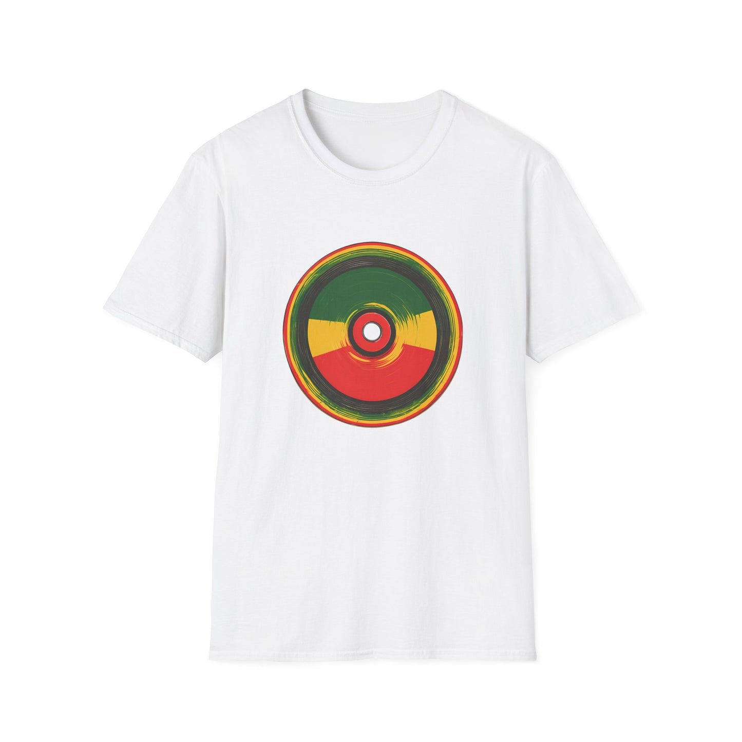 Reggae Retro Vinyl T-Shirt | Unisex Softstyle