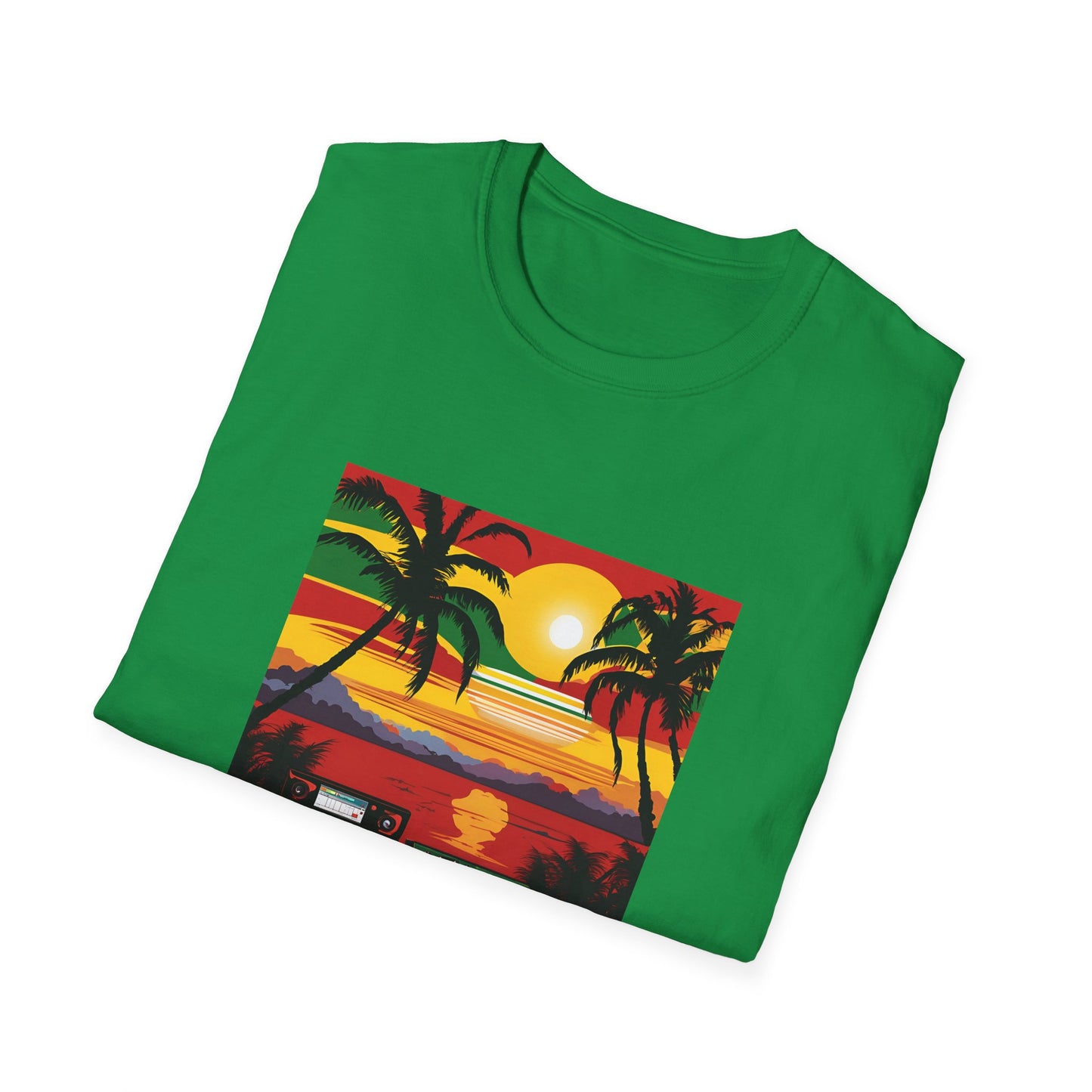 Reggae Beach T-Shirt | Unisex Softstyle