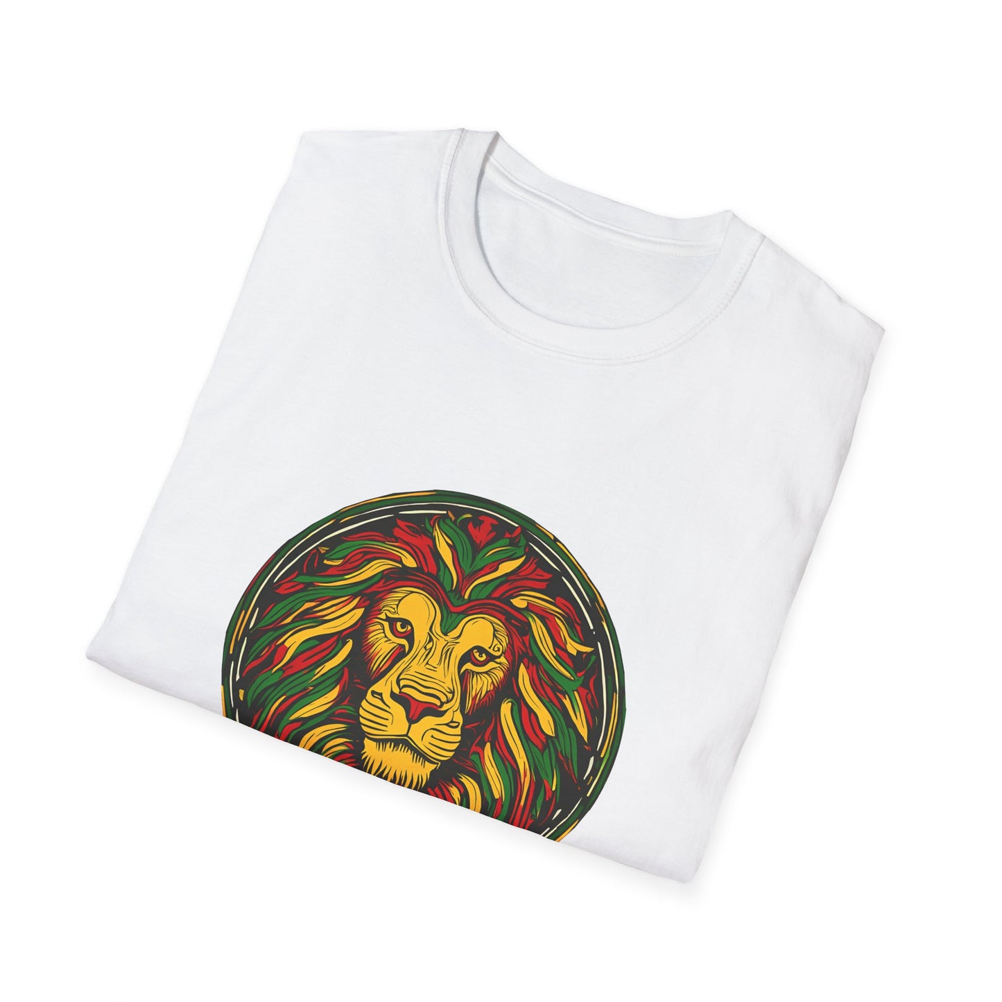 Lion Reggae T-Shirt | Unisex Softstyle