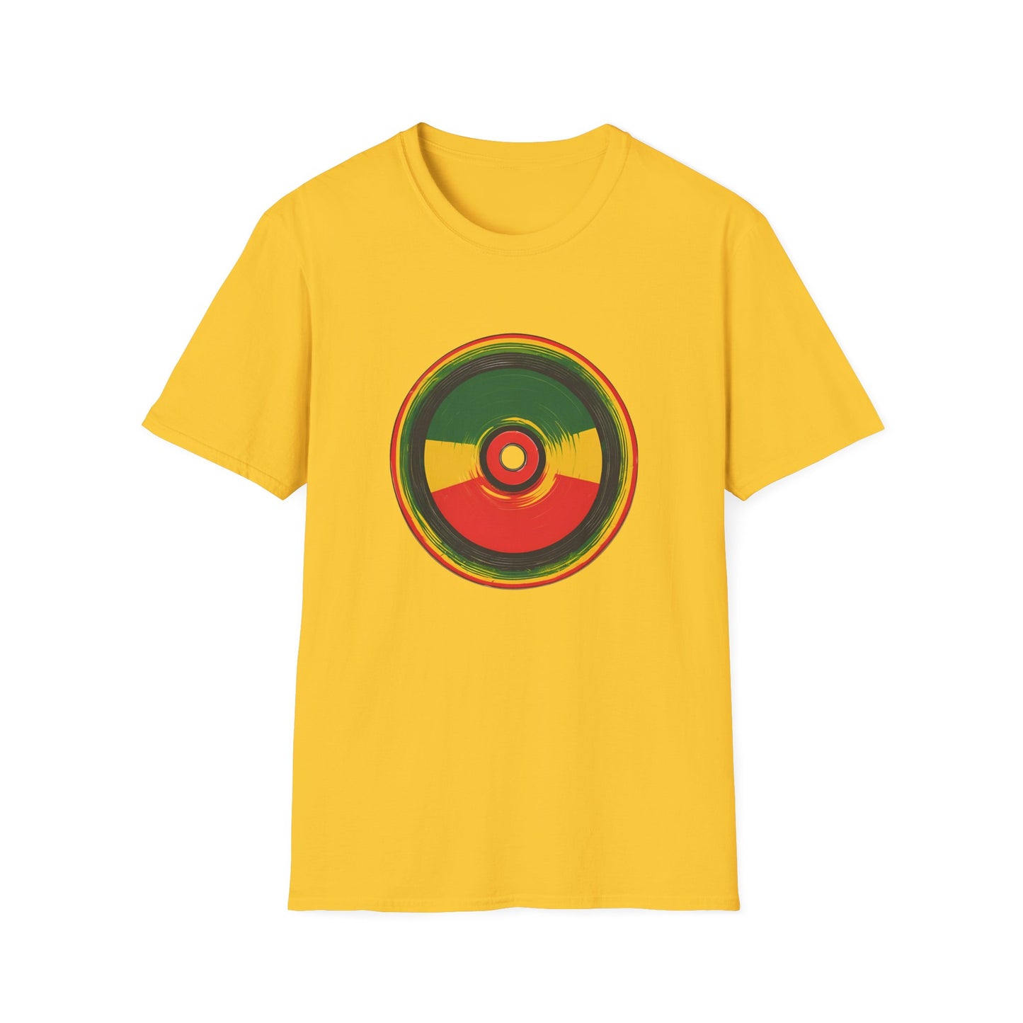 Reggae Retro Vinyl T-Shirt | Unisex Softstyle