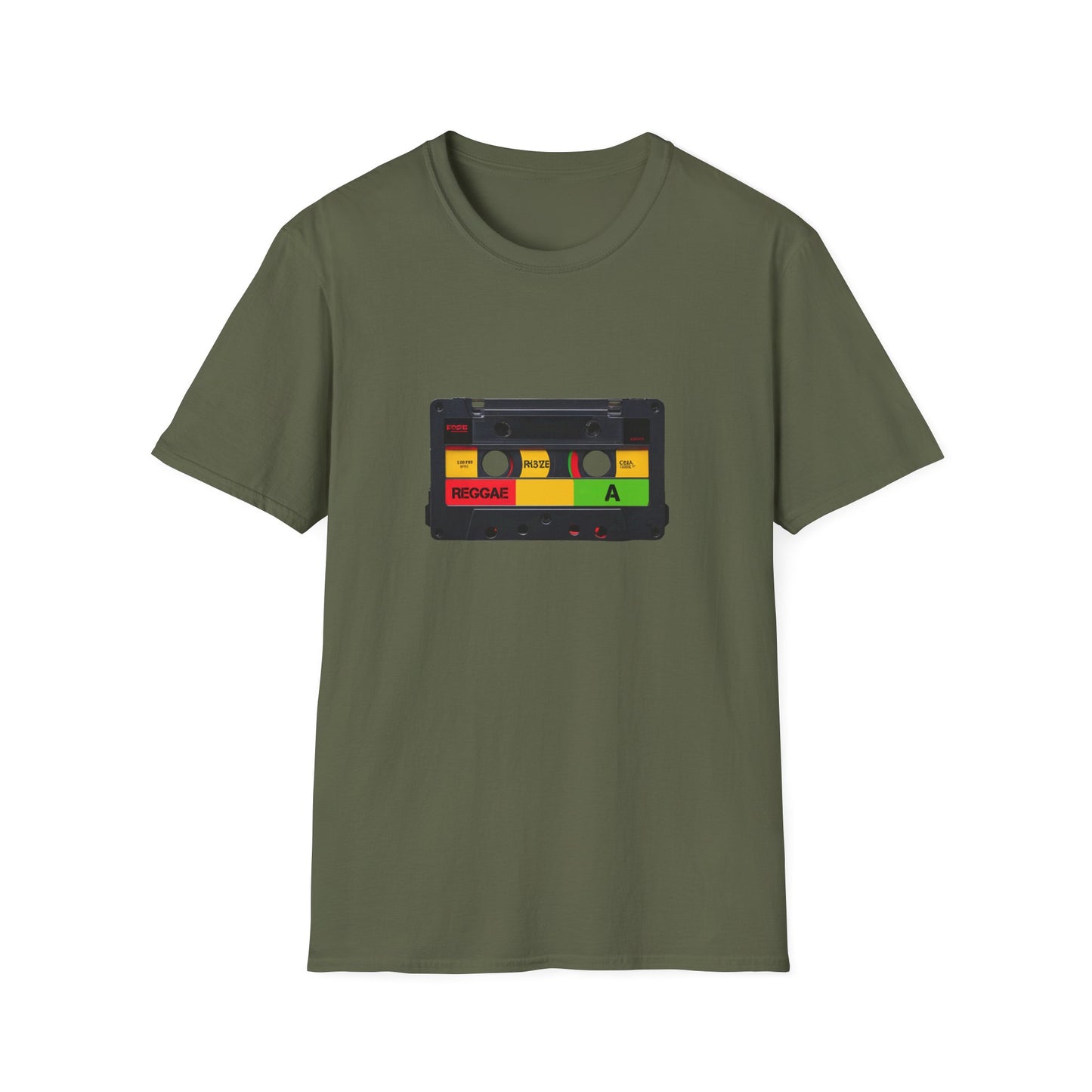 Cassette Tape Reggae T-Shirt | Unisex Softstyle