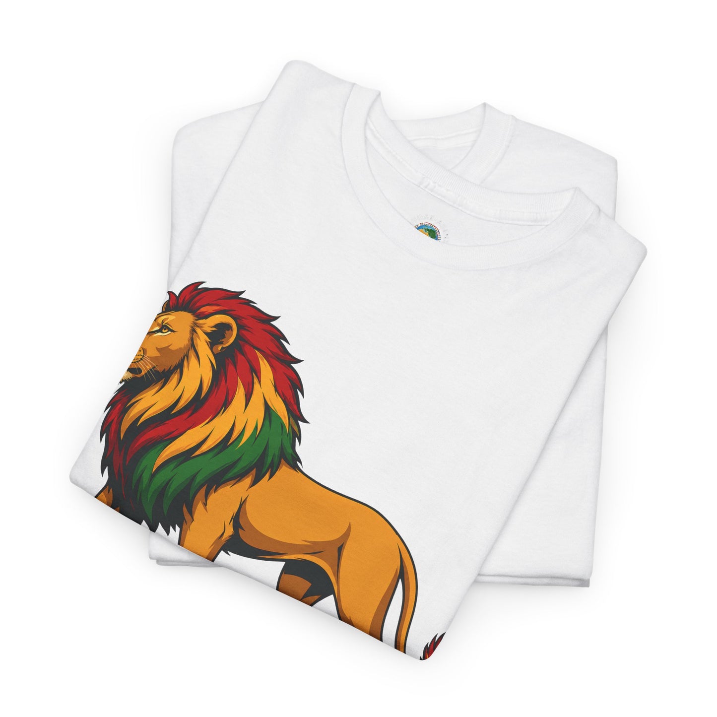 Rasta Mane Lion T-Shirt — Reggae Pride Graphic Tee