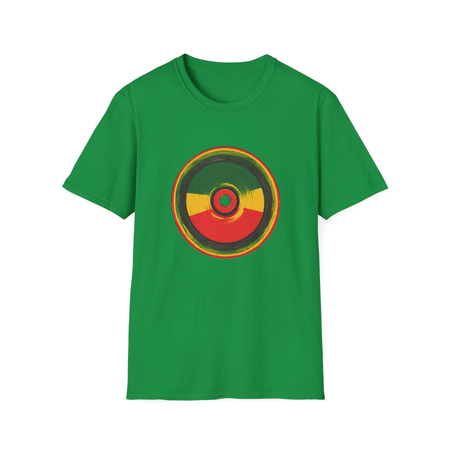 Reggae Retro Vinyl T-Shirt | Unisex Softstyle