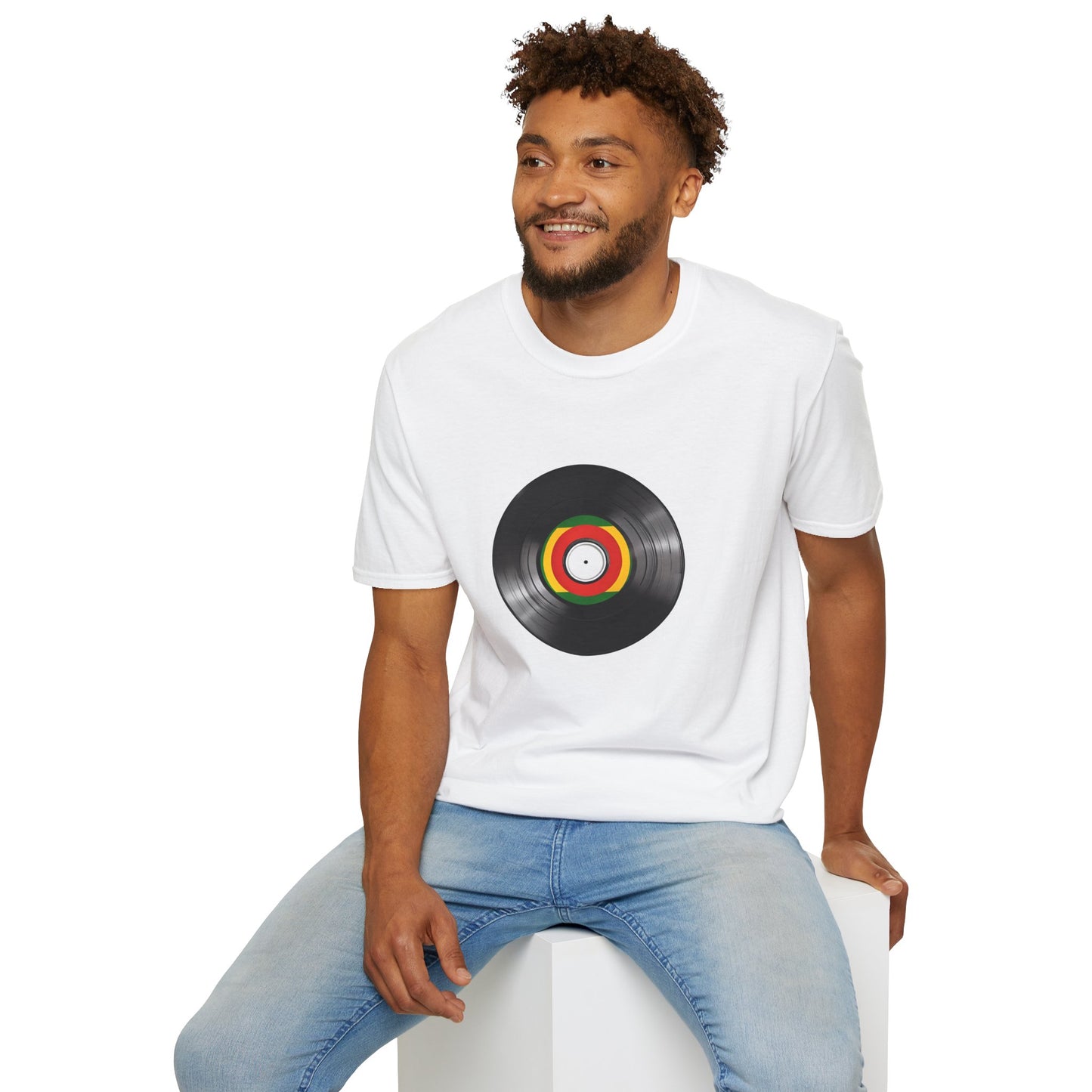 Reggae Vinyl T-Shirt | Unisex Softstyle