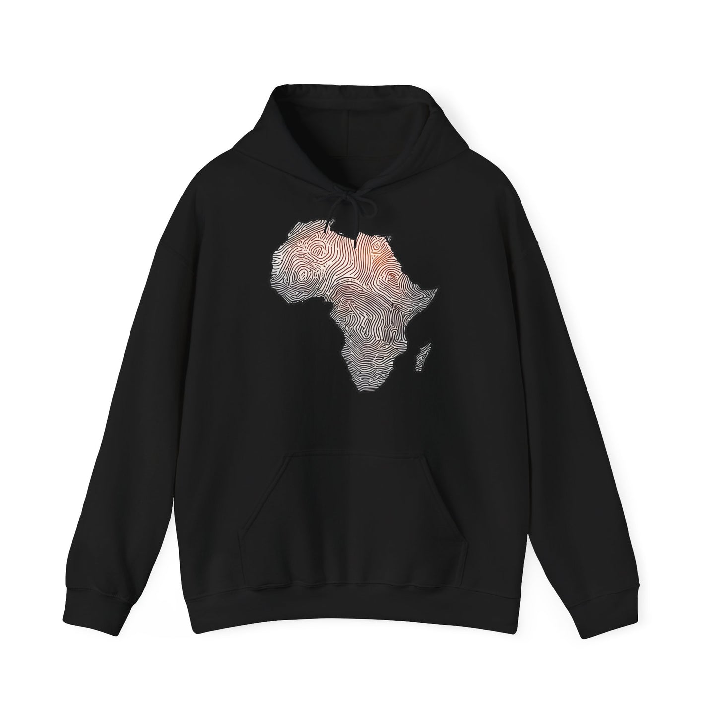 Africa Fingerprint Hoodie - Unisex Heavy Blend™