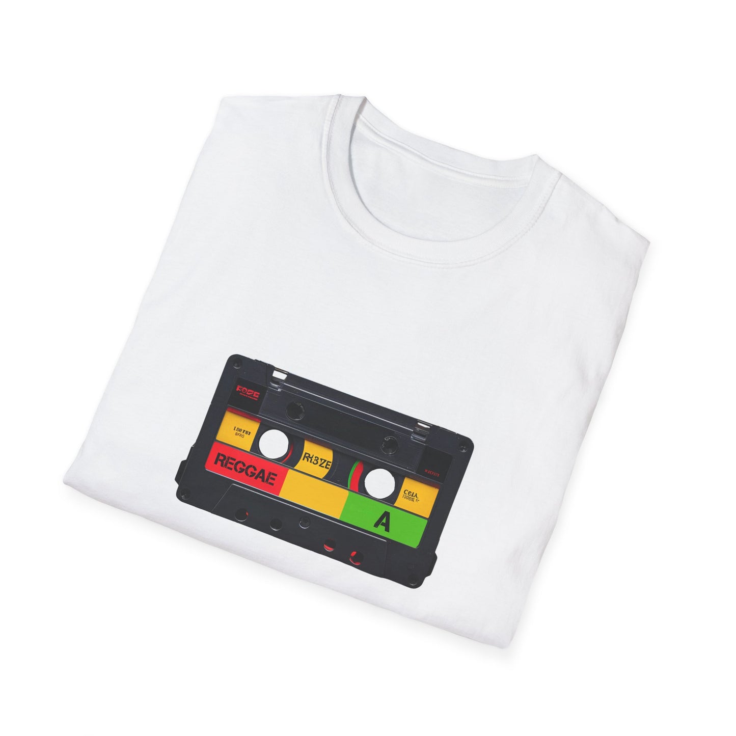 Cassette Tape Reggae T-Shirt | Unisex Softstyle