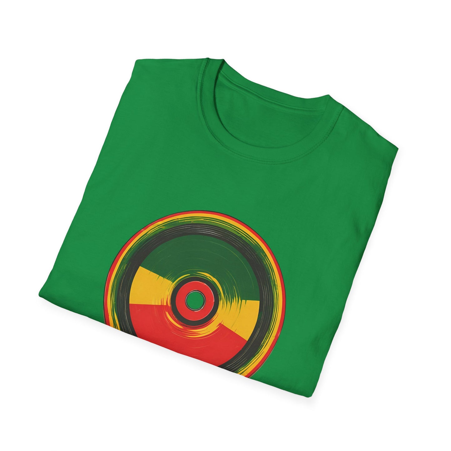 Reggae Retro Vinyl T-Shirt | Unisex Softstyle