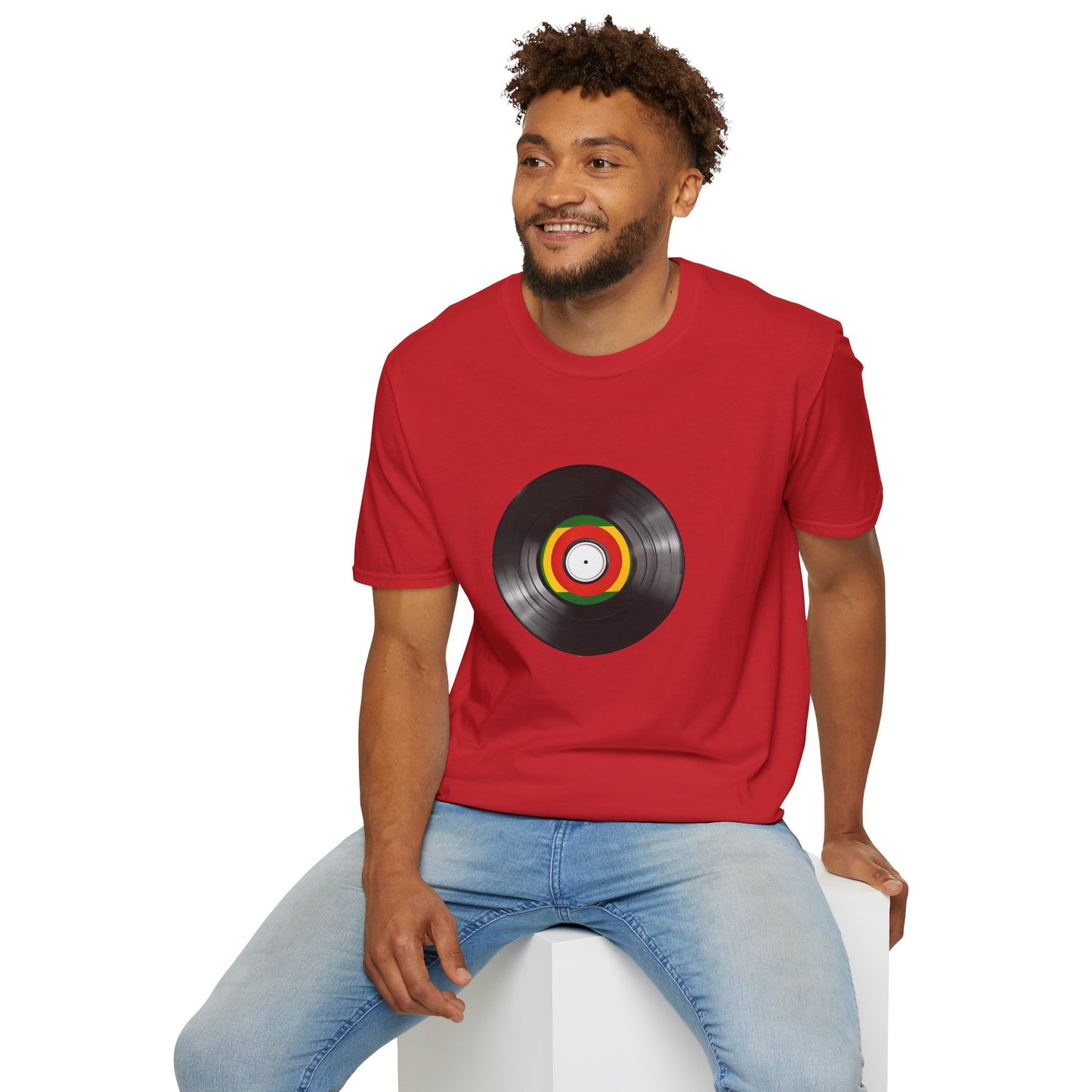 Reggae Vinyl T-Shirt | Unisex Softstyle