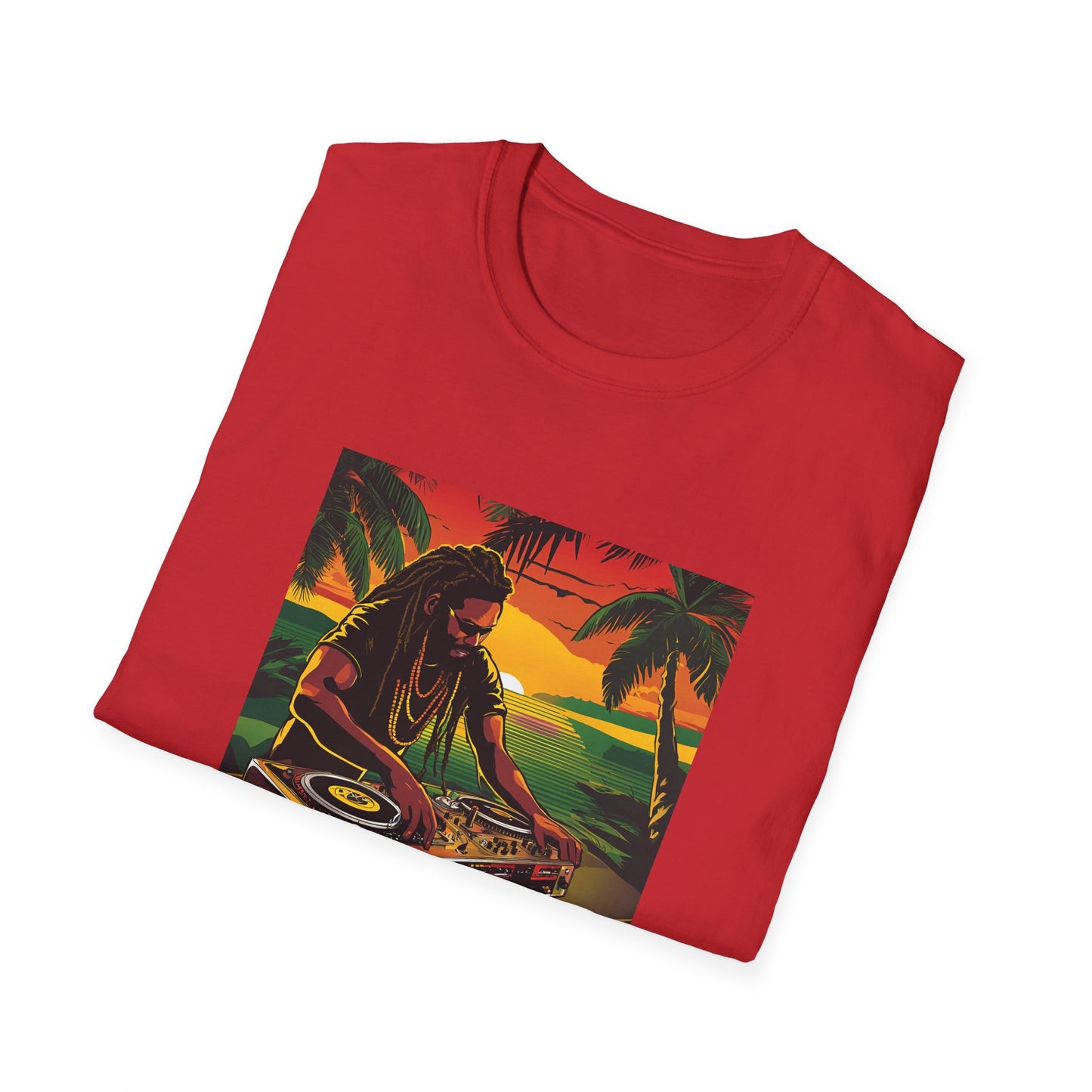 Reggae DJ Beach Unisex T-Shirt