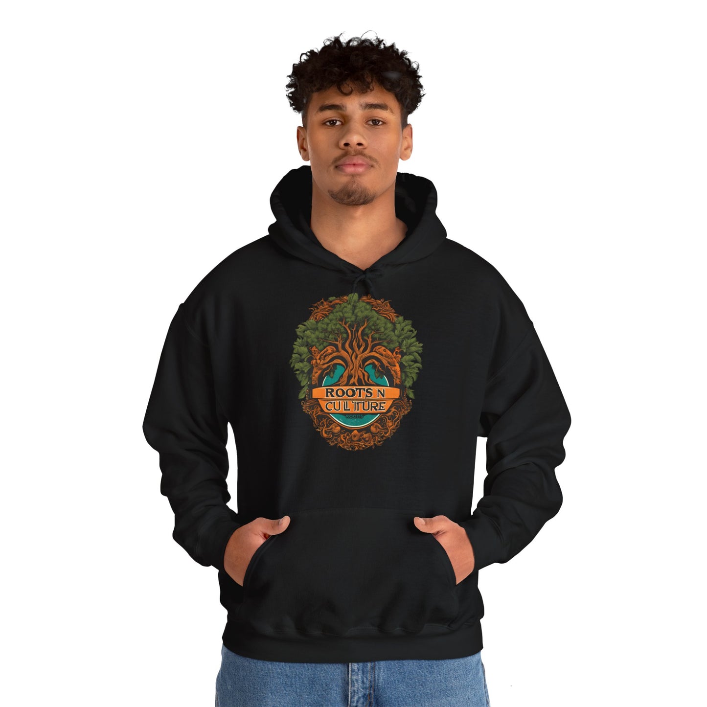 Roots & Culture Hooded Sweatshirt - Unisex Heavy Blend™