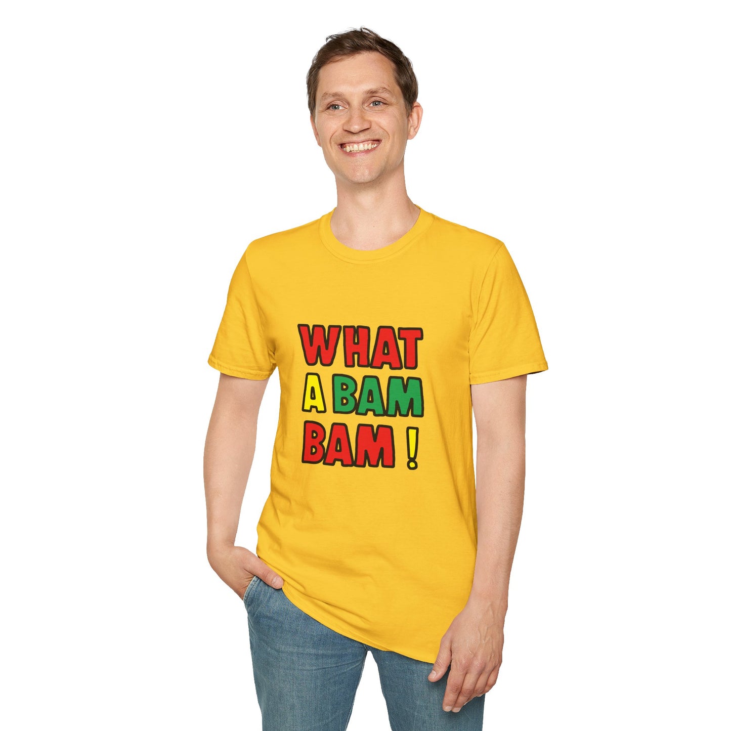 (What a) Bam Bam T-Shirt | Unisex Softstyle