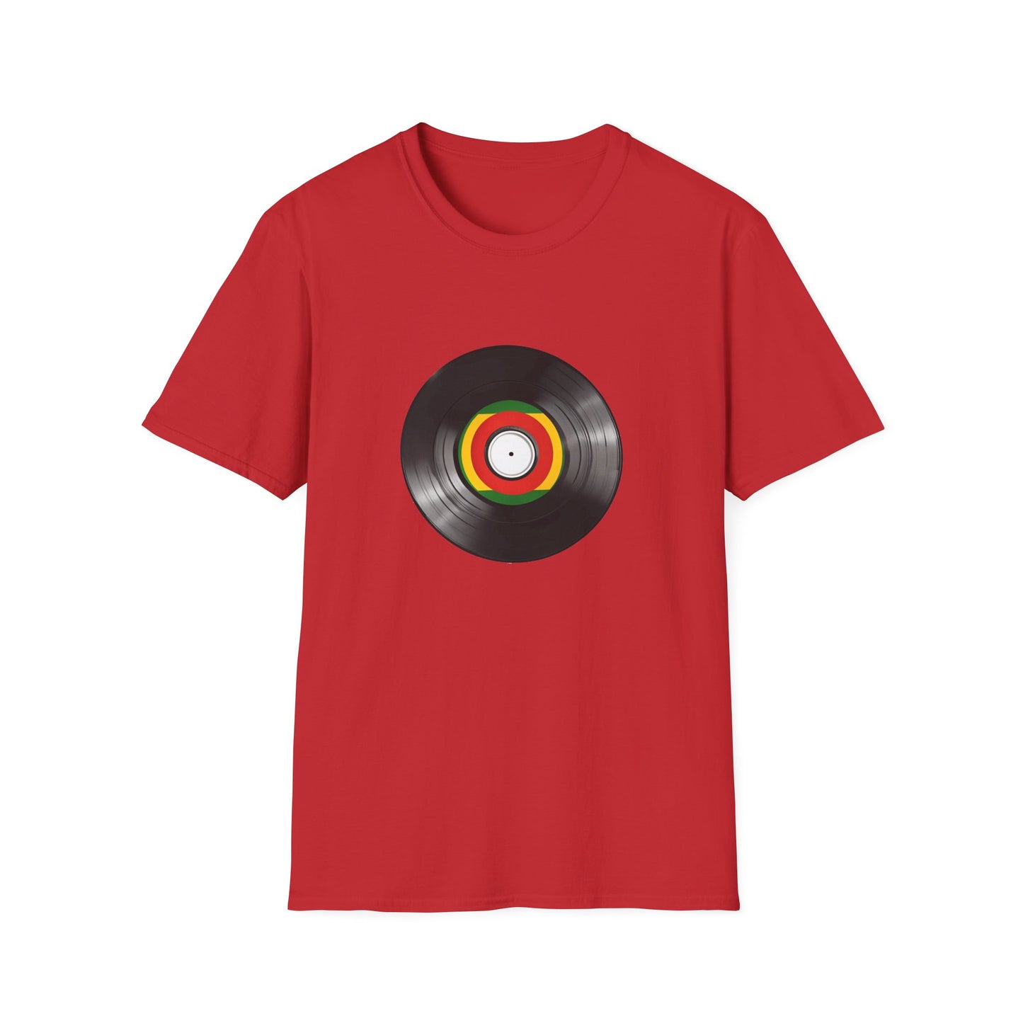 Reggae Vinyl T-Shirt | Unisex Softstyle