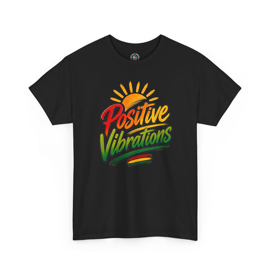 Positive Vibrations Tee — Retro Sunshine Graphic T-Shirt