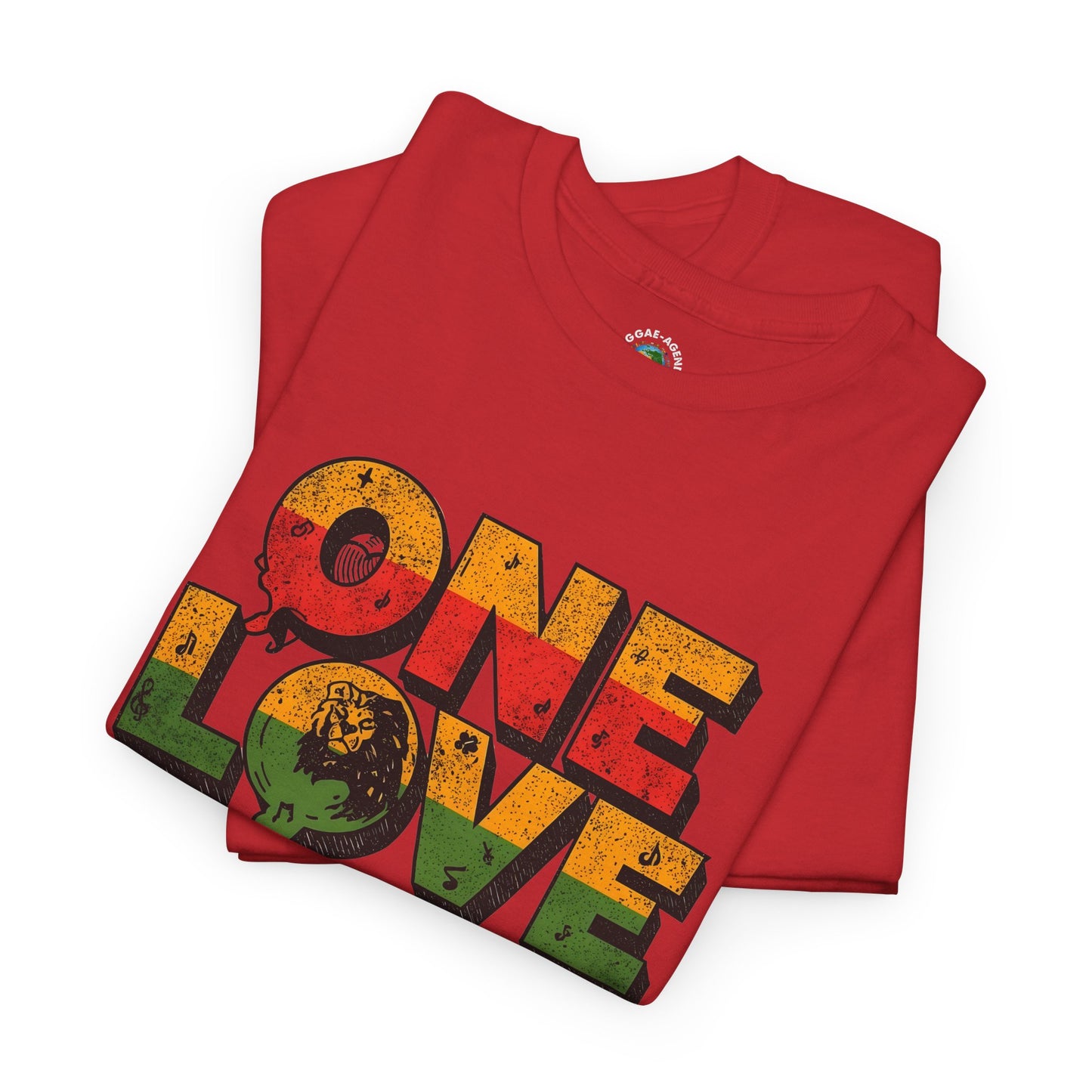 One Love T‑Shirt — Rasta Reggae Graphic Tee