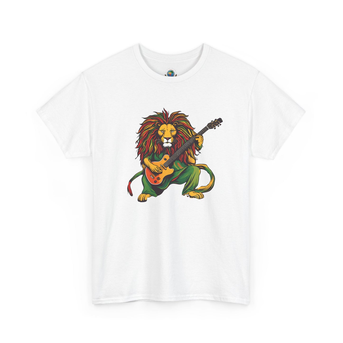 Reggae Lion Guitar - Lion Classic T-Shirt