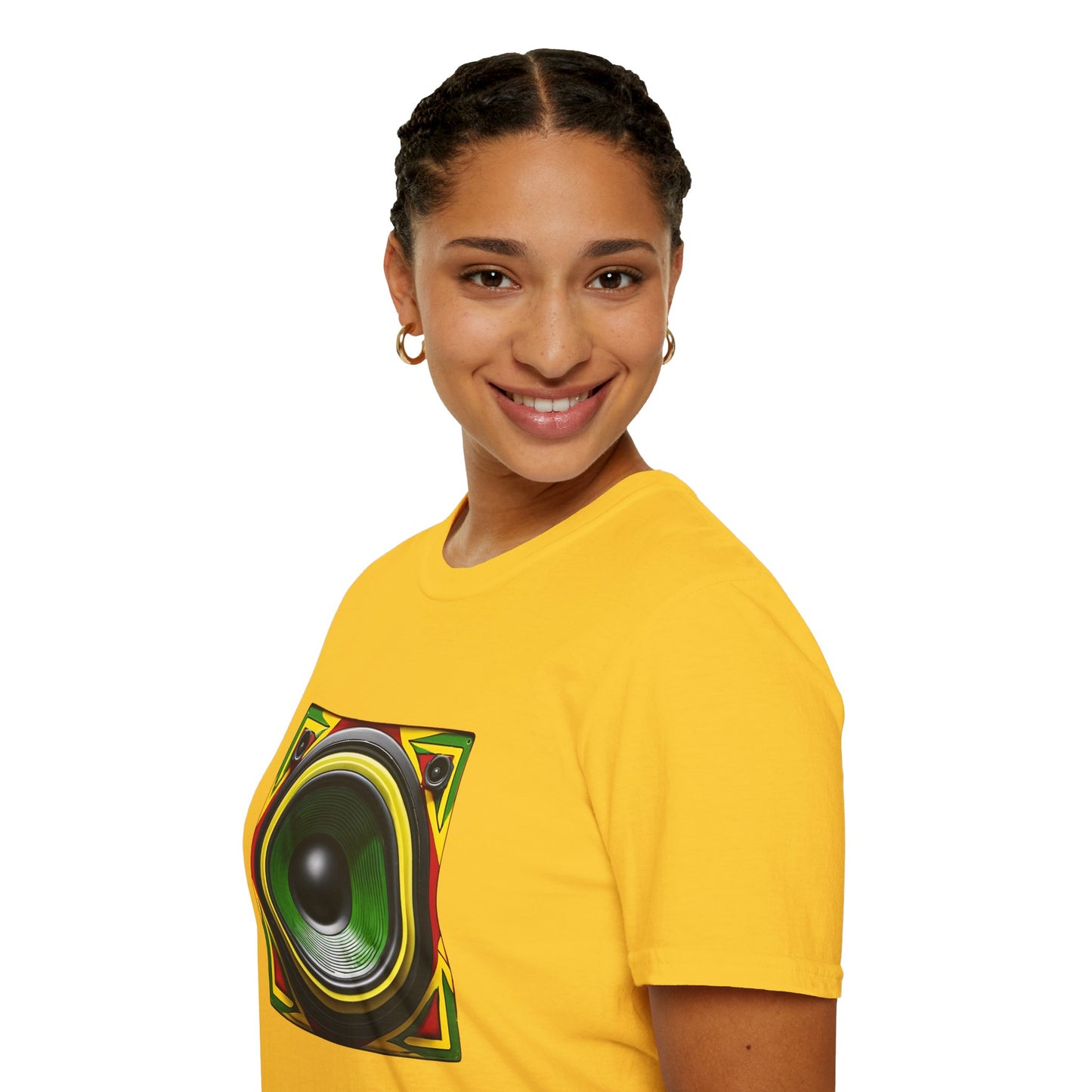 Reggae Speaker T-Shirt | Unisex Softstyle