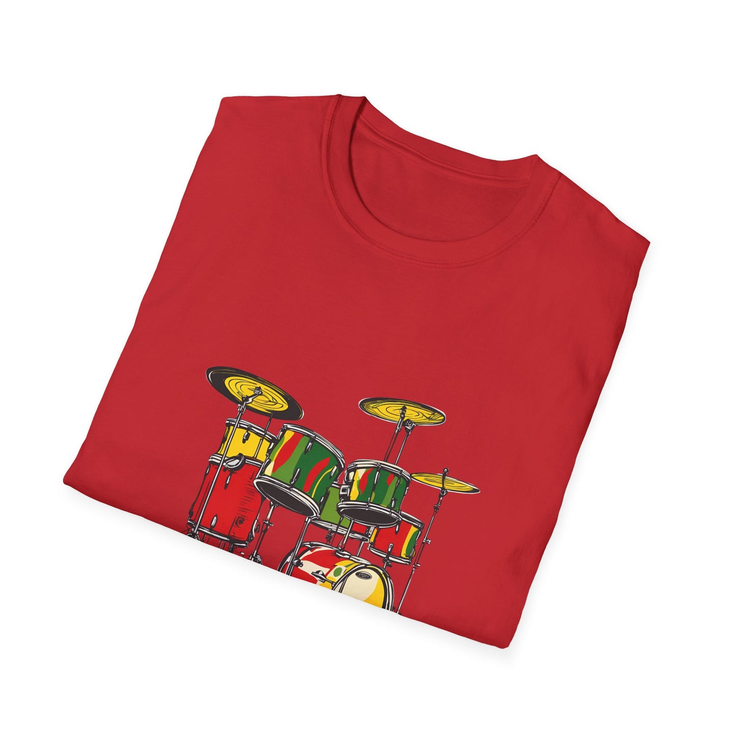 Reggae Drumkit T-Shirt | Softsyle Unisex