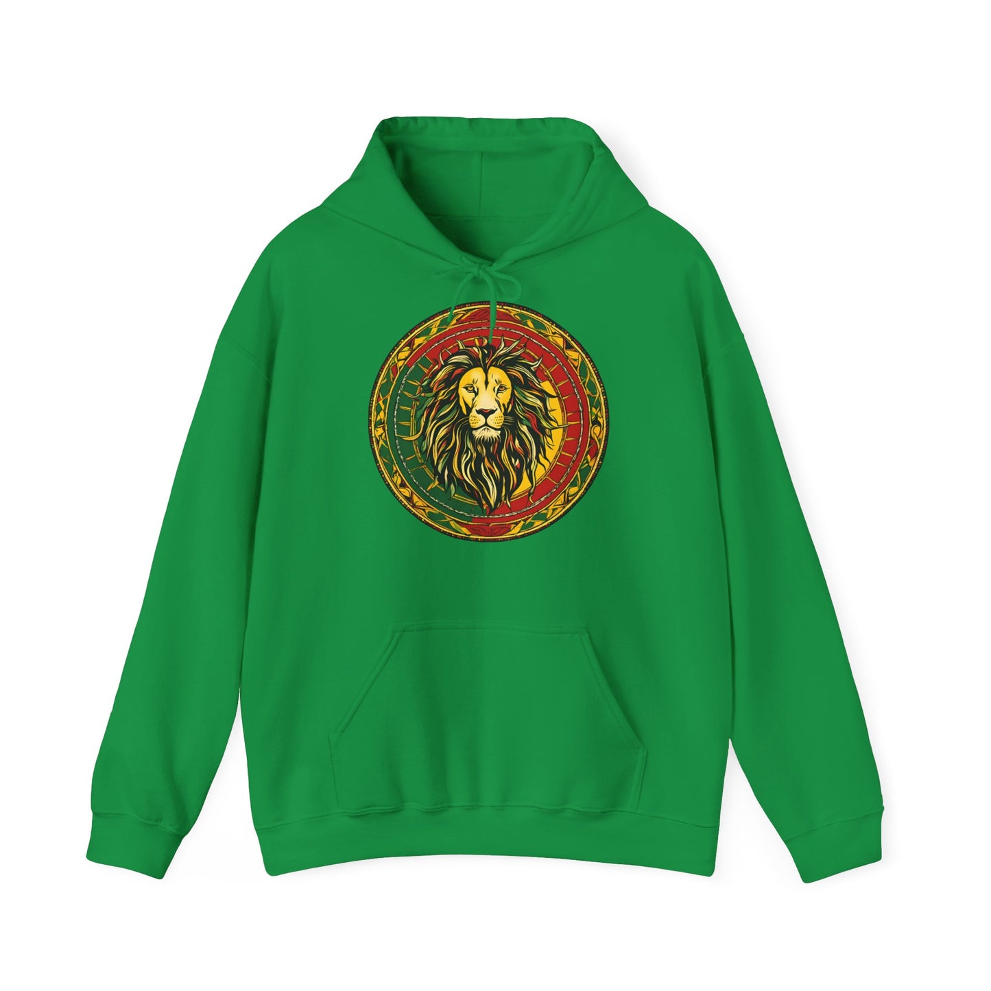 Reggae Lion Hooded Sweatshirt | Unisex Heavy Blend™