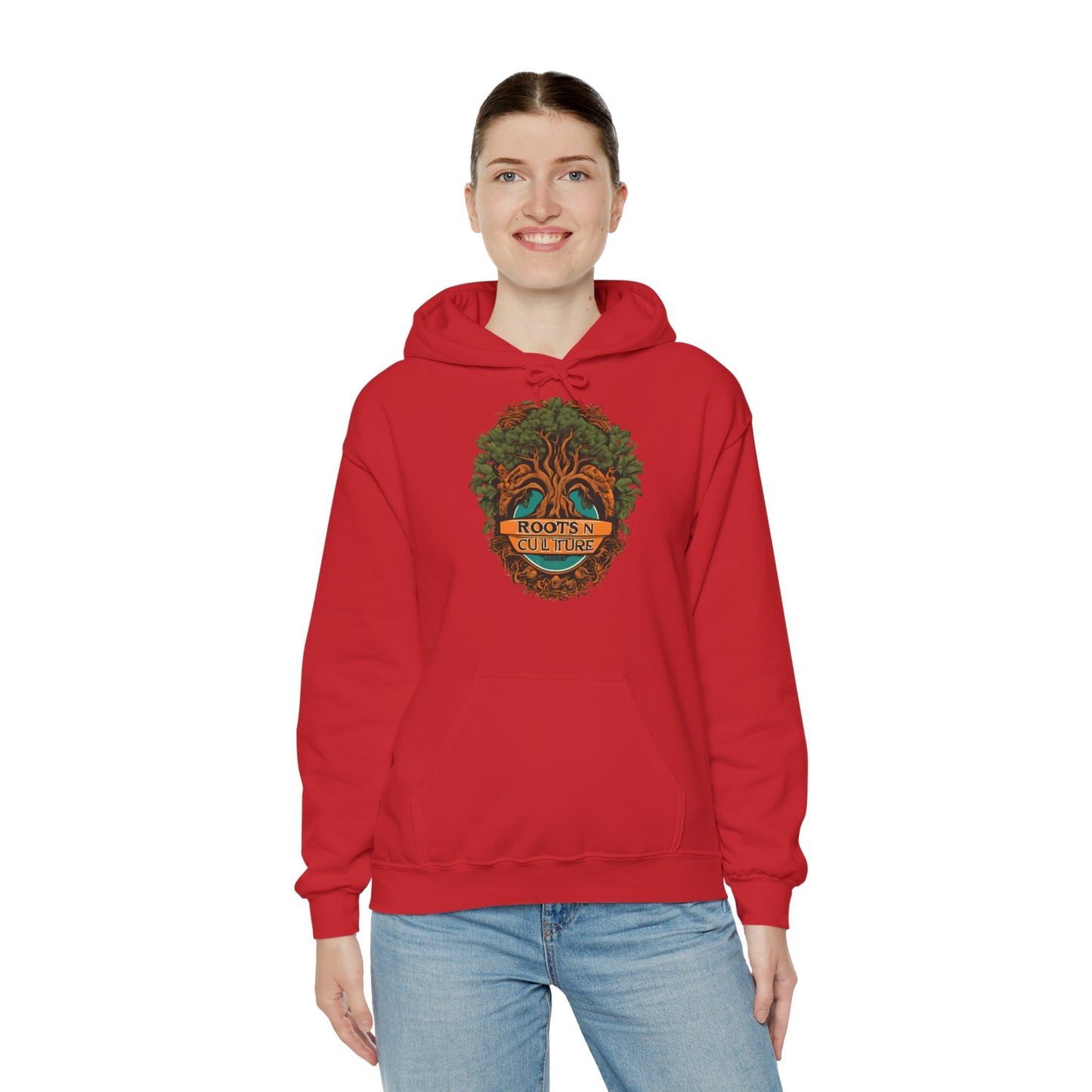 Roots & Culture Hooded Sweatshirt - Unisex Heavy Blend™