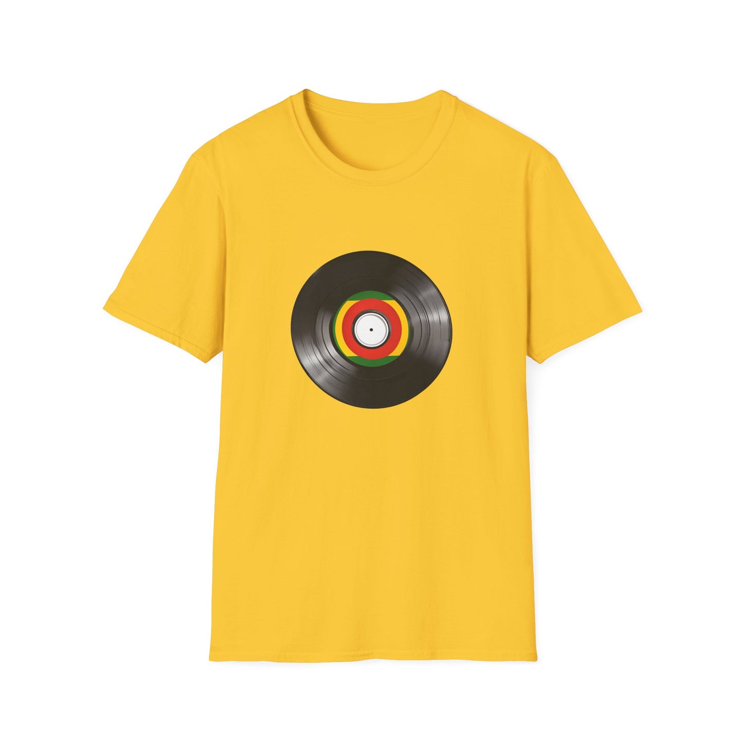 Reggae Vinyl T-Shirt | Unisex Softstyle