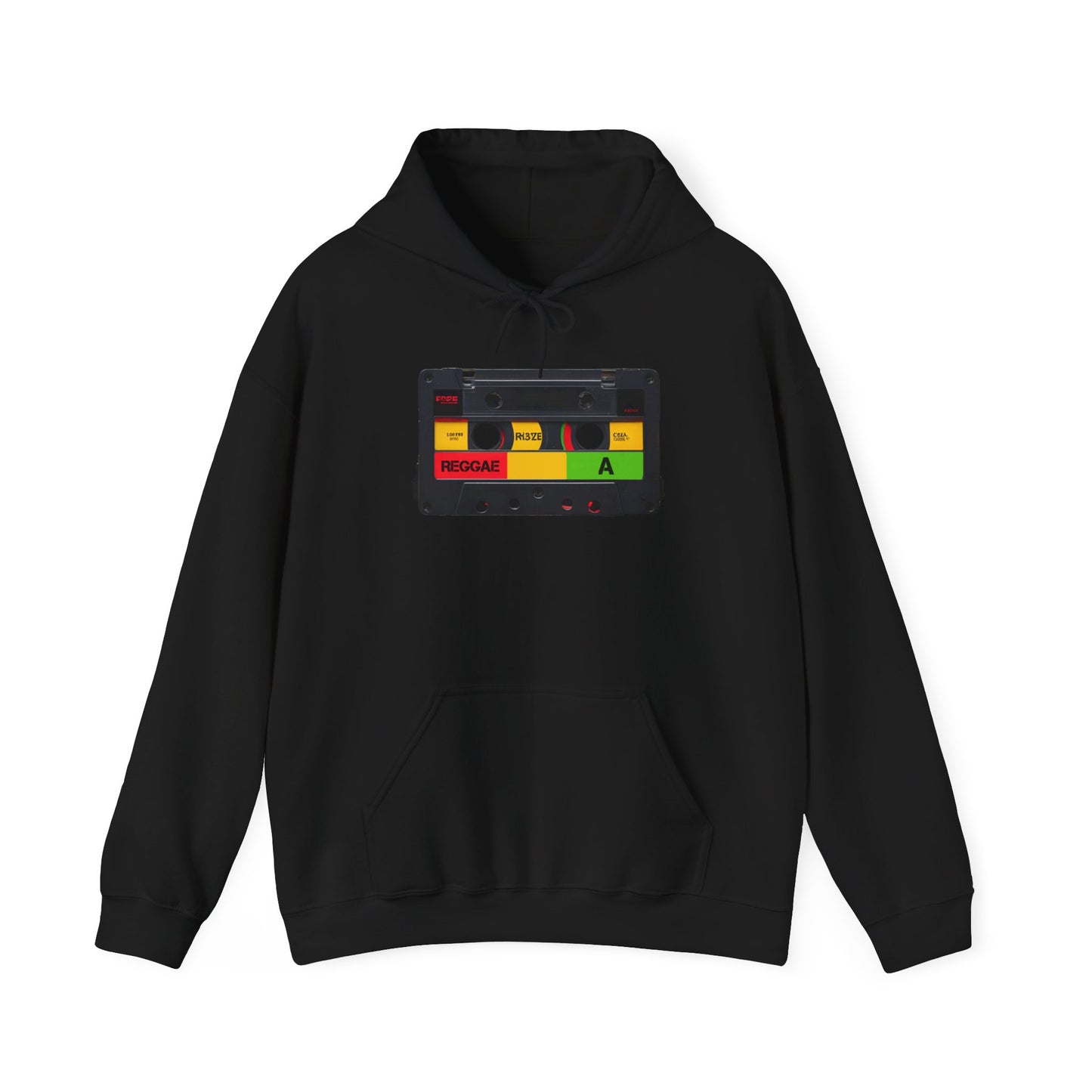 Reggae Cassette Hooded Sweatshirt | Unisex Heavy Blend™